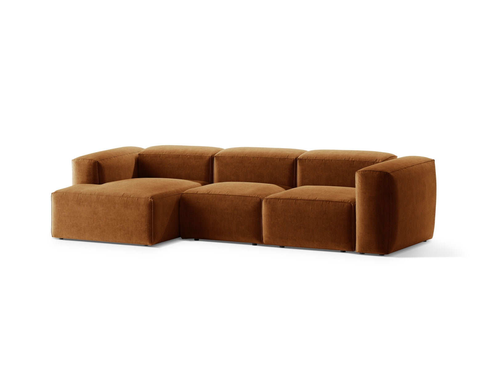 Entdecken Sie das elegante Bergamo Modulare Ecksofa links 3 Sitzer von Cosmopolitan Design – perfekt für Ihr modernes Zuhause und gemütliche Stunden!