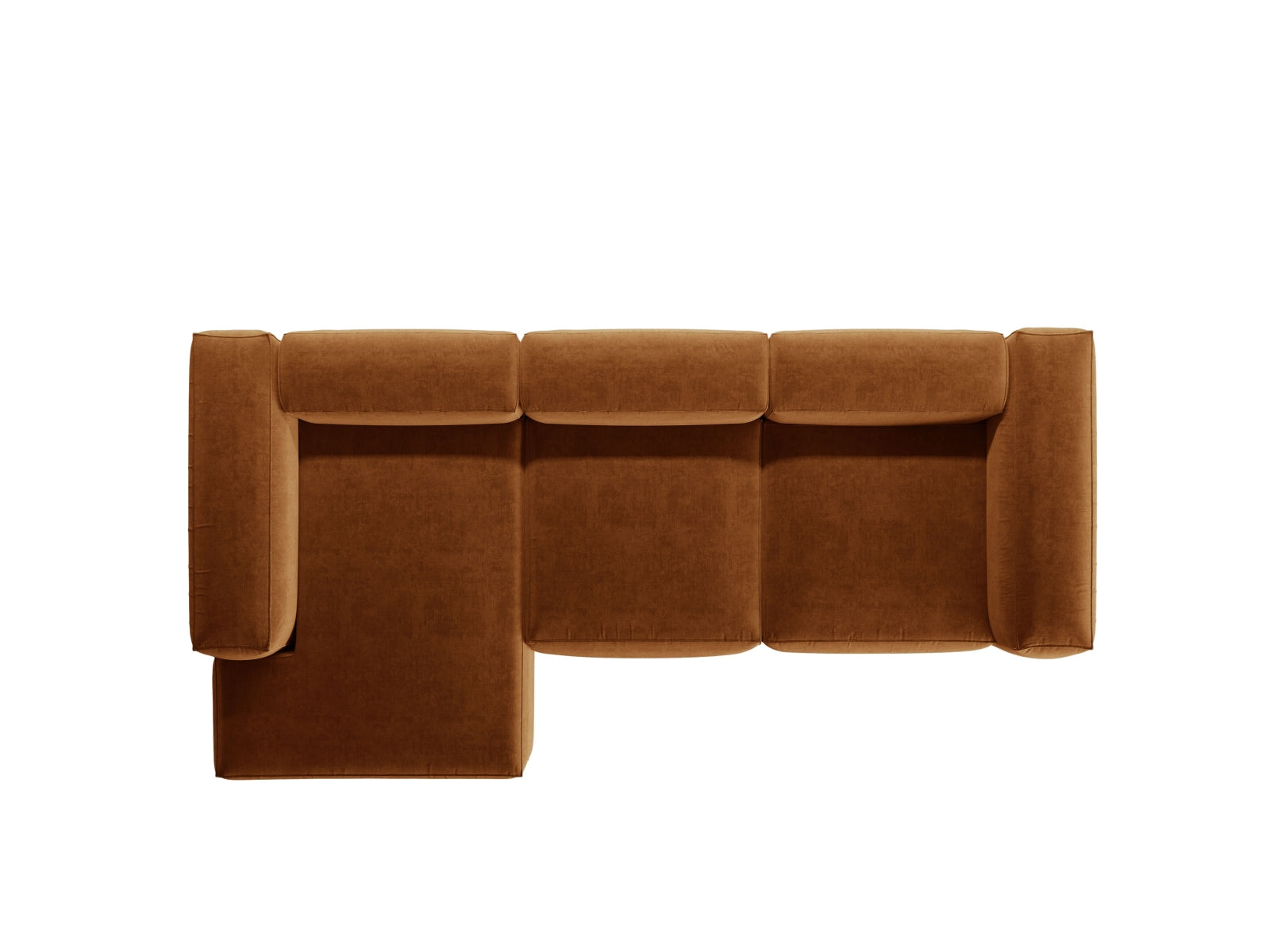Entdecken Sie das elegante Bergamo Modulare Ecksofa links 3 Sitzer von Cosmopolitan Design – perfekt für Ihr modernes Zuhause und gemütliche Stunden!