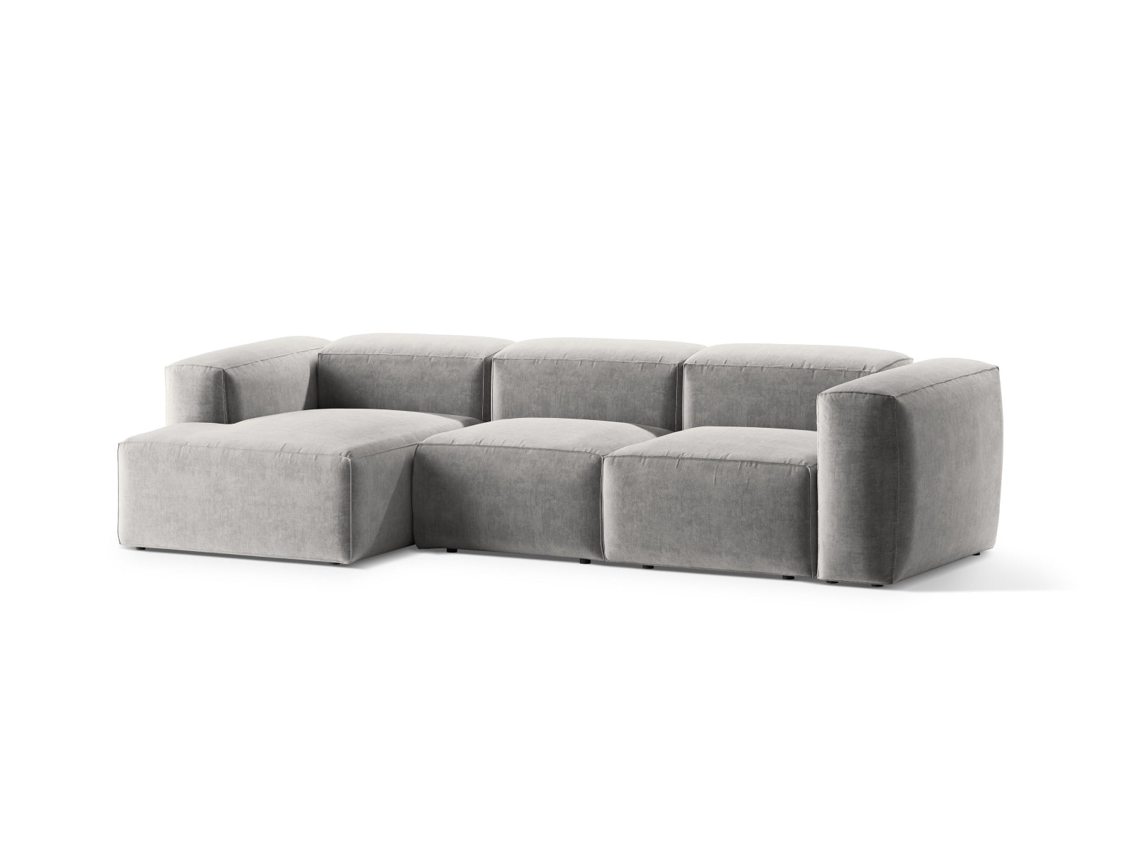 Entdecken Sie das elegante Bergamo Modulare Ecksofa links 3 Sitzer von Cosmopolitan Design – perfekt für Ihr modernes Zuhause und gemütliche Stunden!