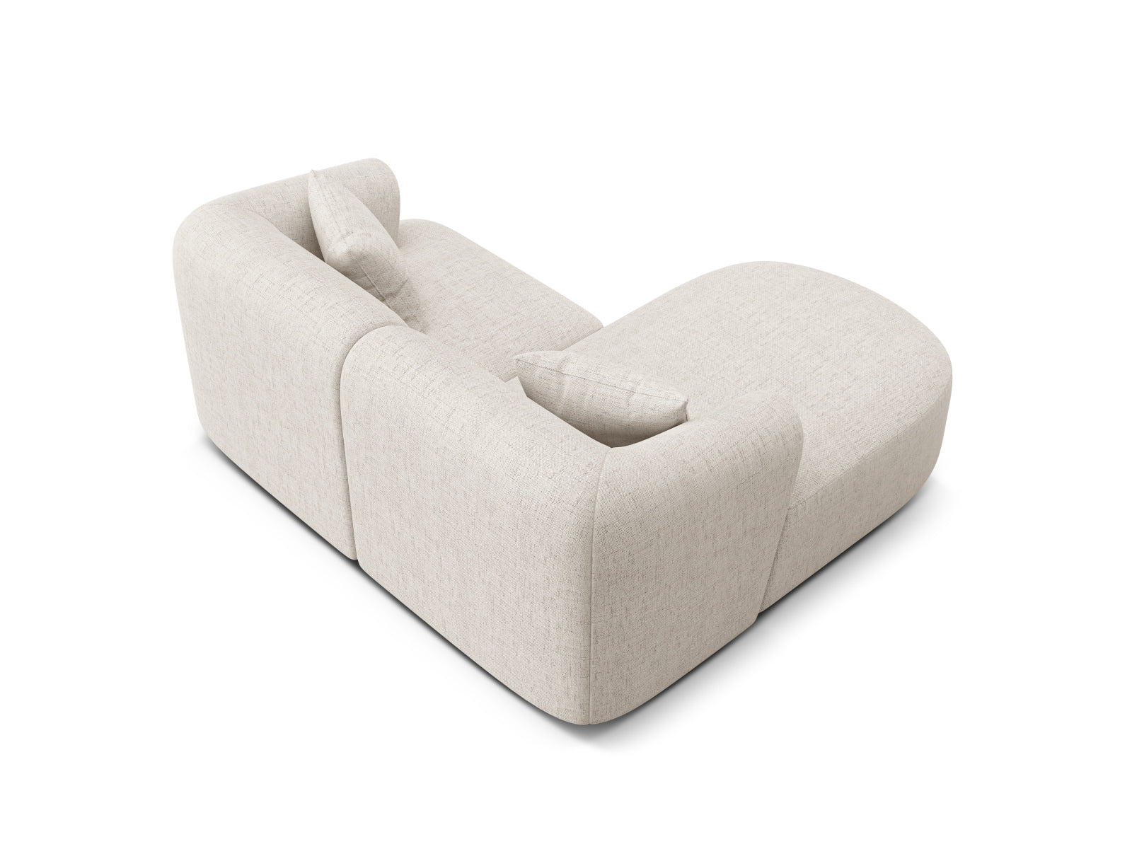 Erleben Sie das Campi Modulares Ecksofa links 3 Sitzer von Cosmopolitan Design – elegantes Design und anpassbarer Komfort für Ihr modernes Zuhause!