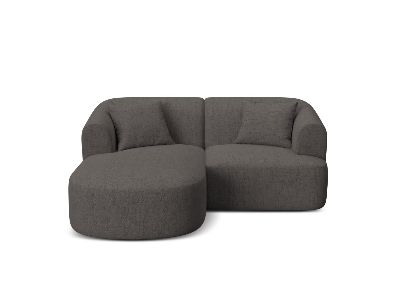 Campi Modulares Ecksofa links 3 Sitzer in Grey präsentiert im Onlineshop von KAQTU Design AG. Ecksofa links ist von Cosmopolitan Design