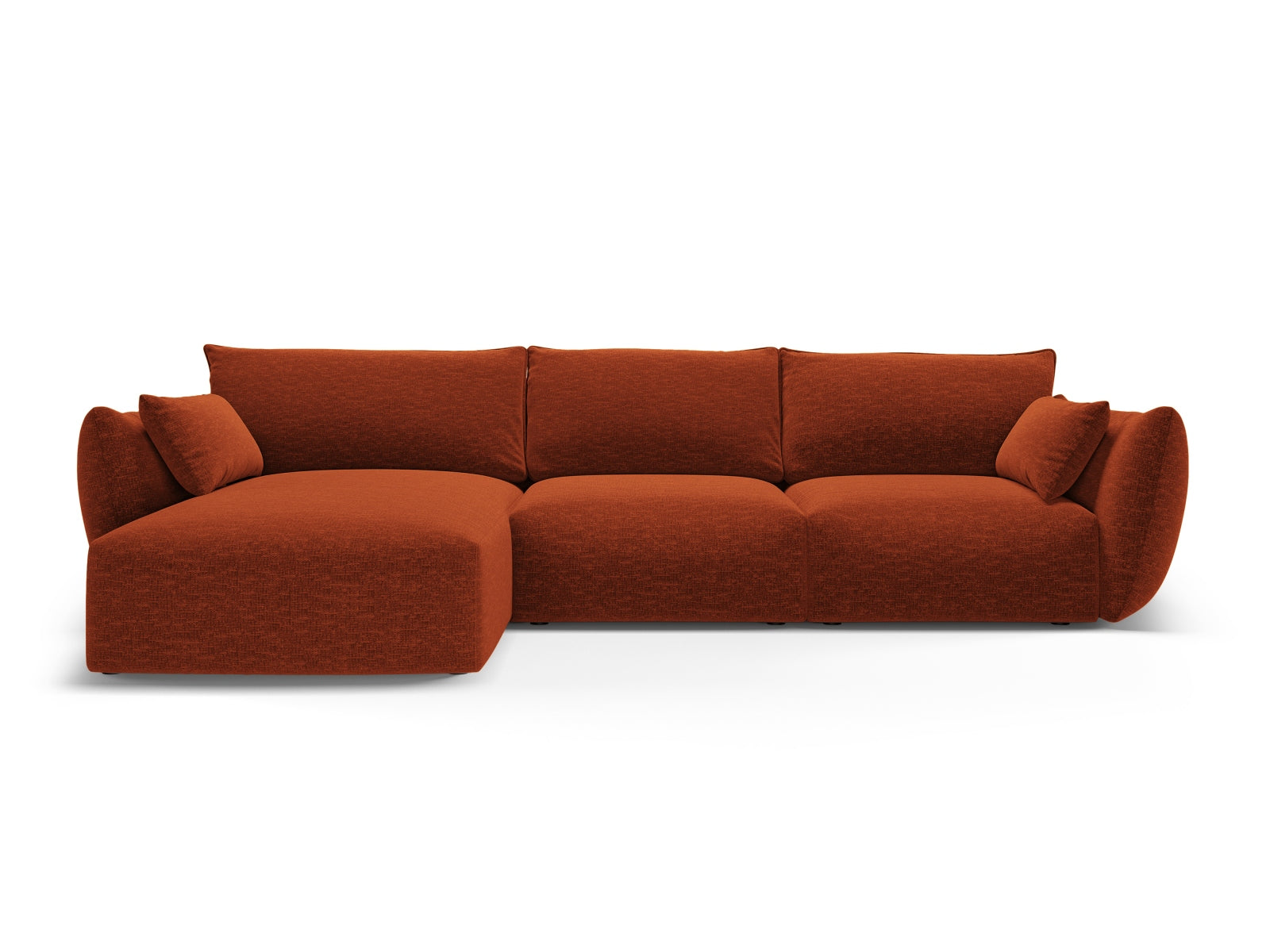5-Sitzer Ecksofa links Matera in Terracotta-Haga präsentiert im Onlineshop von KAQTU Design AG. Ecksofa links ist von Cosmopolitan Design