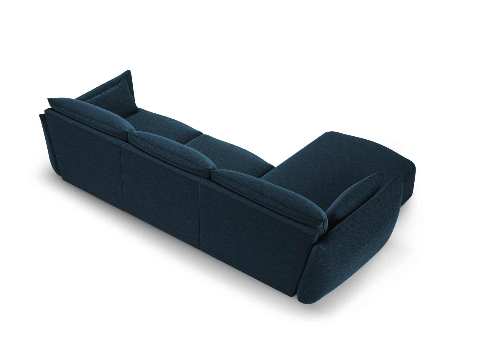 5-Sitzer Ecksofa links Matera in Royal Blue-Haga präsentiert im Onlineshop von KAQTU Design AG. Ecksofa links ist von Cosmopolitan Design