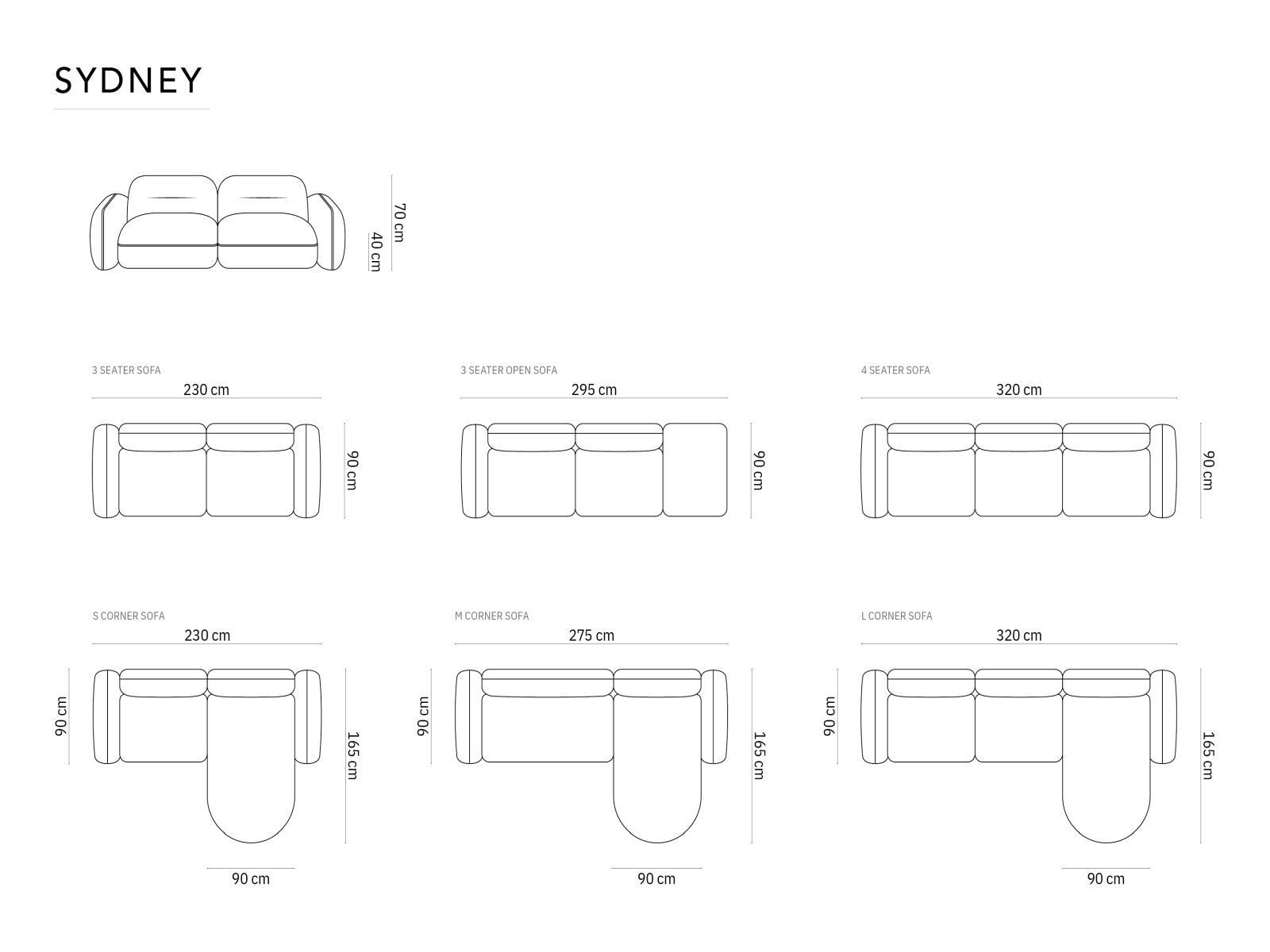 Sydney Velour Modular Ecksofa links 3 Sitzer in Royal Blue präsentiert im Onlineshop von KAQTU Design AG. Ecksofa links ist von Cosmopolitan Design