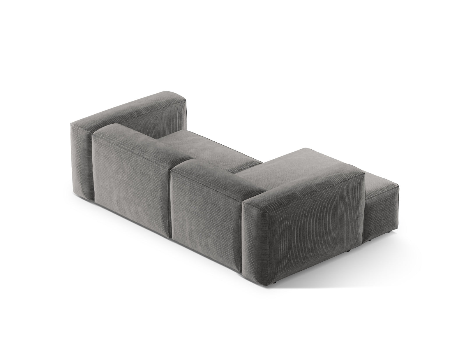 Entdecken Sie das elegante Bergamo Modulare Ecksofa links 2 Sitzer von Cosmopolitan Design – perfekt für stilvolle Wohnräume und gemütliche Stunden!