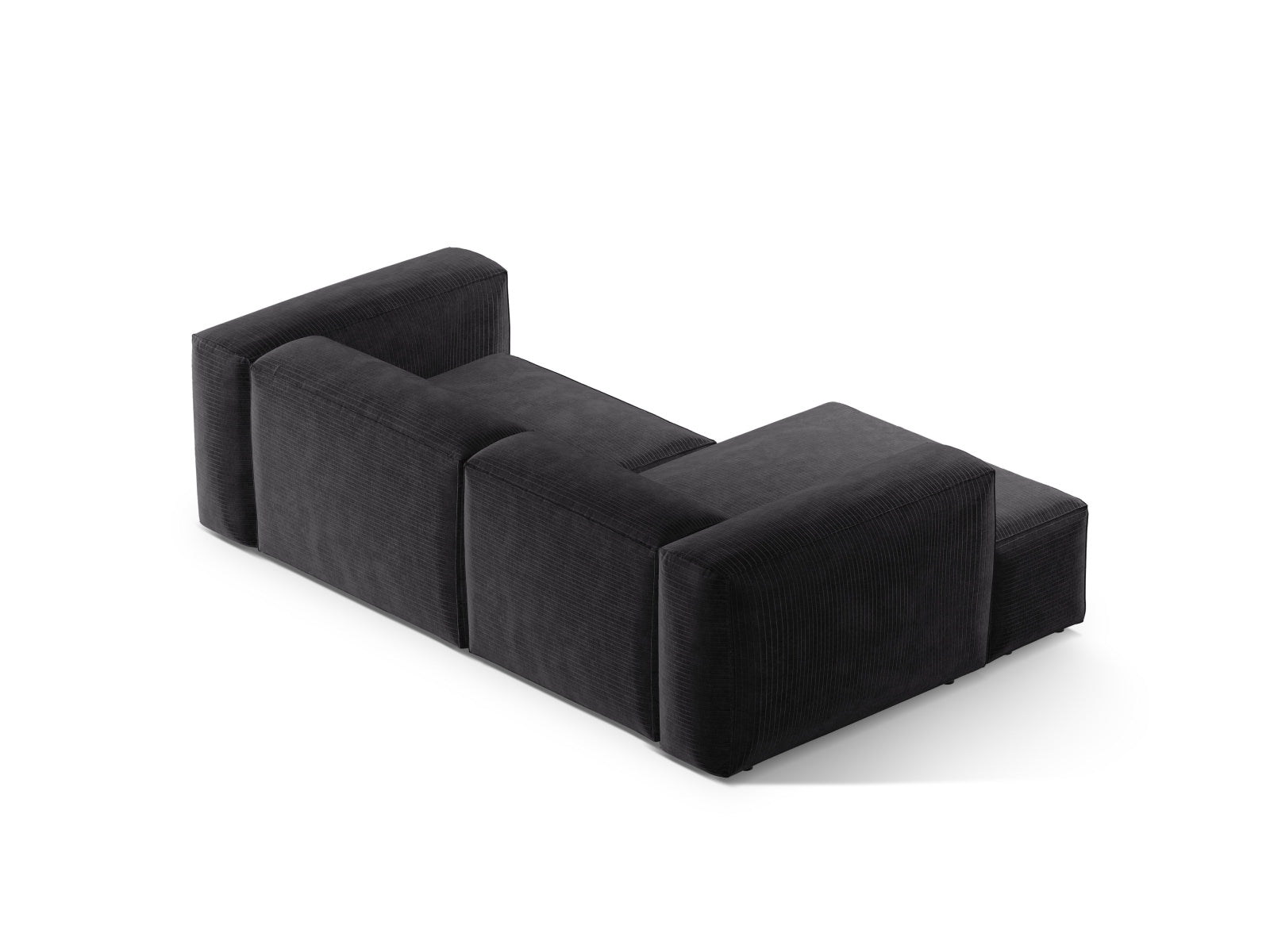 Entdecken Sie das elegante Bergamo Modulare Ecksofa links 2 Sitzer von Cosmopolitan Design – perfekt für Ihr modernes Zuhause und gemütliche Stunden!