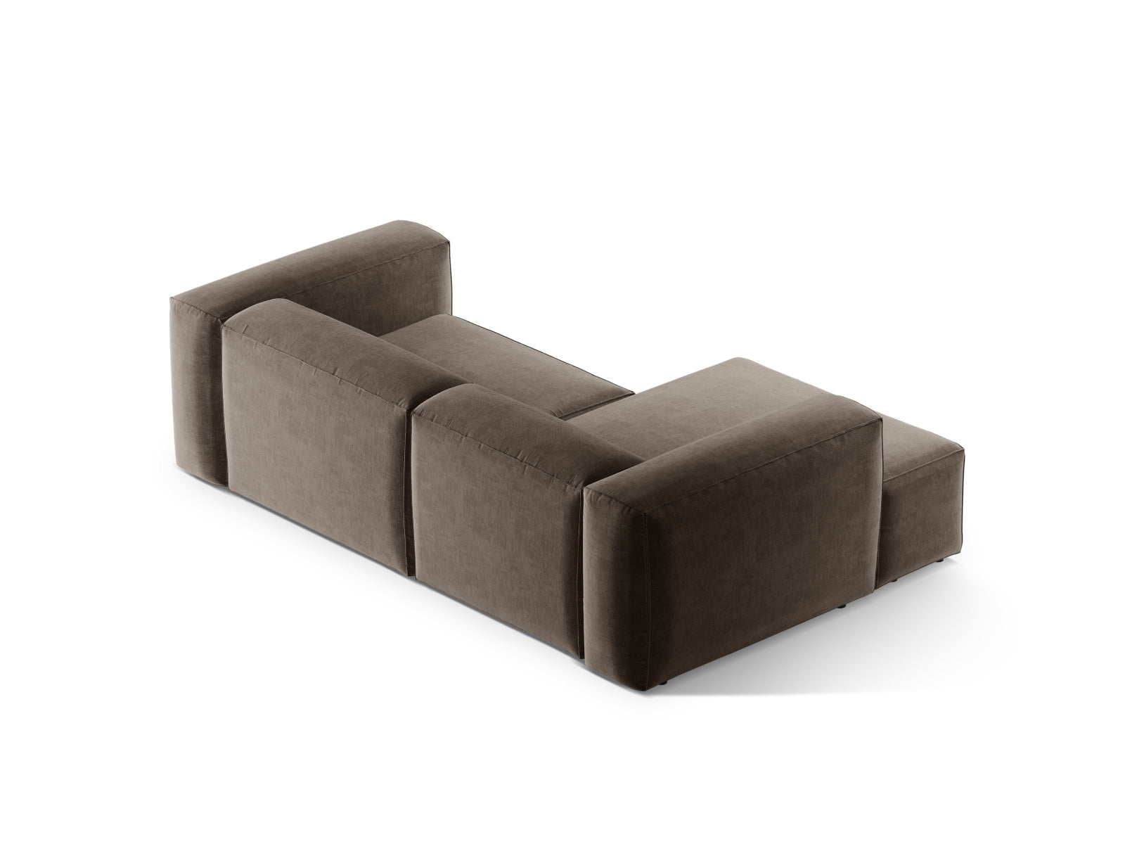 Entdecken Sie das elegante Bergamo Modulare Ecksofa links 2 Sitzer von Cosmopolitan Design – perfekt für Ihr modernes Zuhause und gemütliche Stunden!