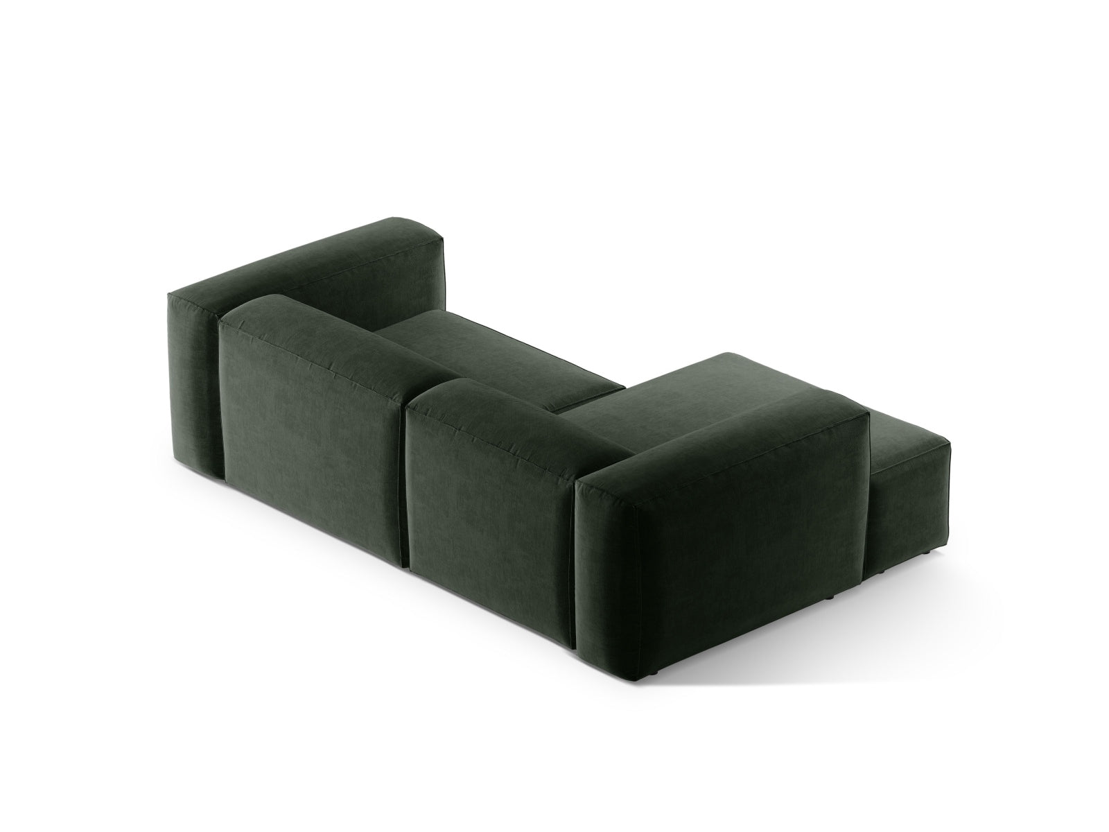 Entdecken Sie das elegante Bergamo Modulare Ecksofa links 2 Sitzer von Cosmopolitan Design – perfekt für Ihr modernes Zuhause und gemütliche Stunden!