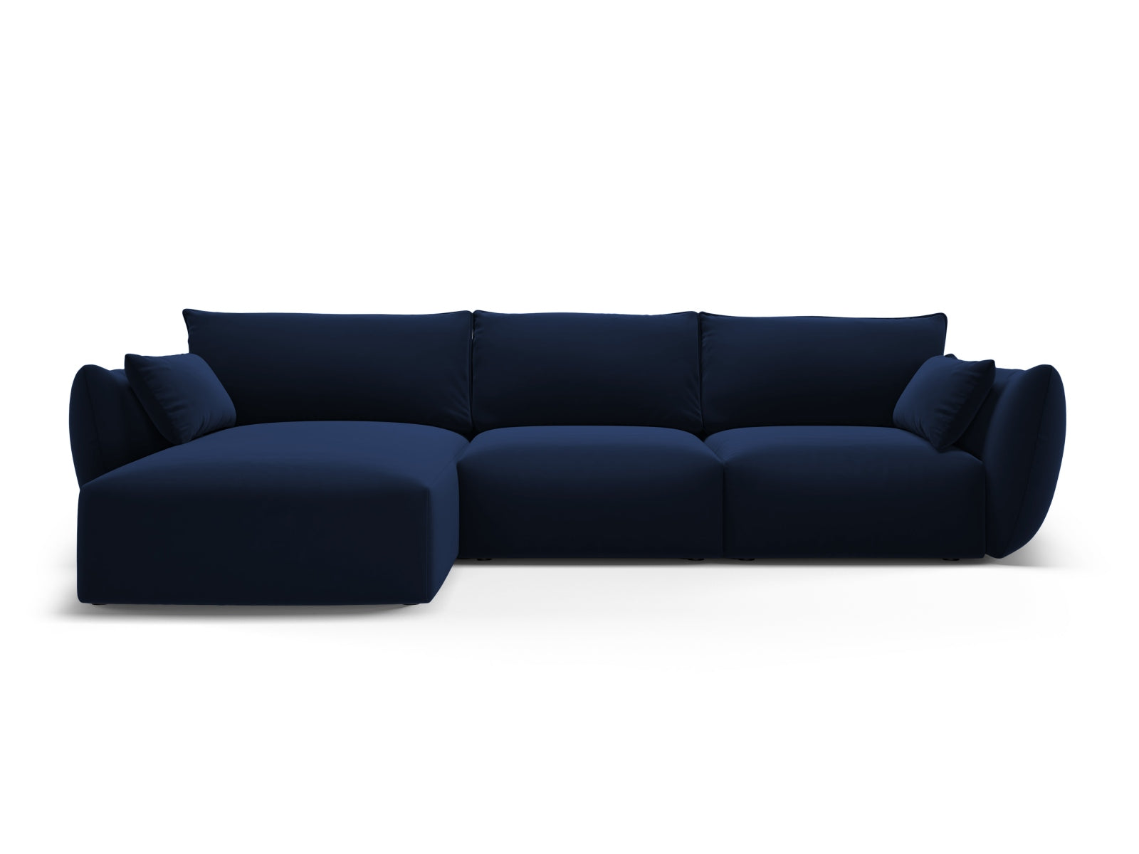 5-Sitzer Ecksofa links Matera in Royal Blue-Salvador präsentiert im Onlineshop von KAQTU Design AG. Ecksofa links ist von Cosmopolitan Design