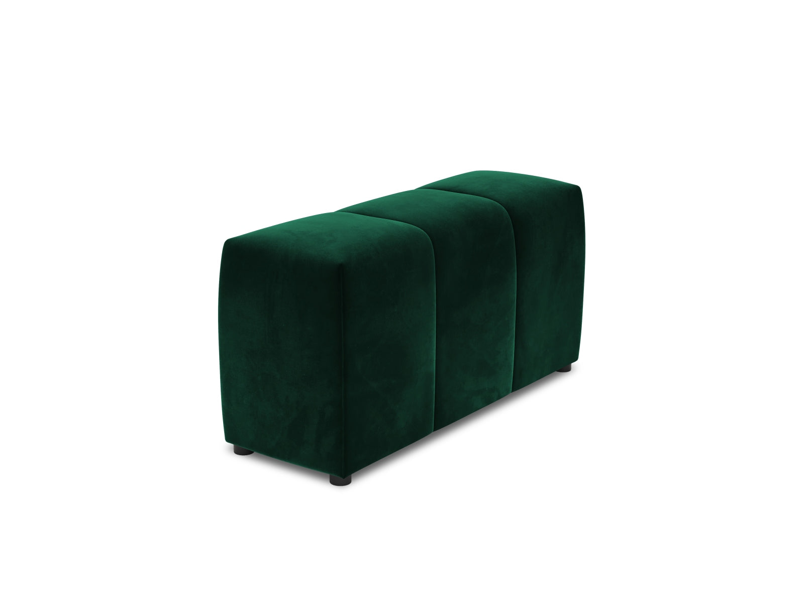 Rome Armrest Module 3  in Bottle Green präsentiert im Onlineshop von KAQTU Design AG. Modulares Sofa ist von Cosmopolitan Design