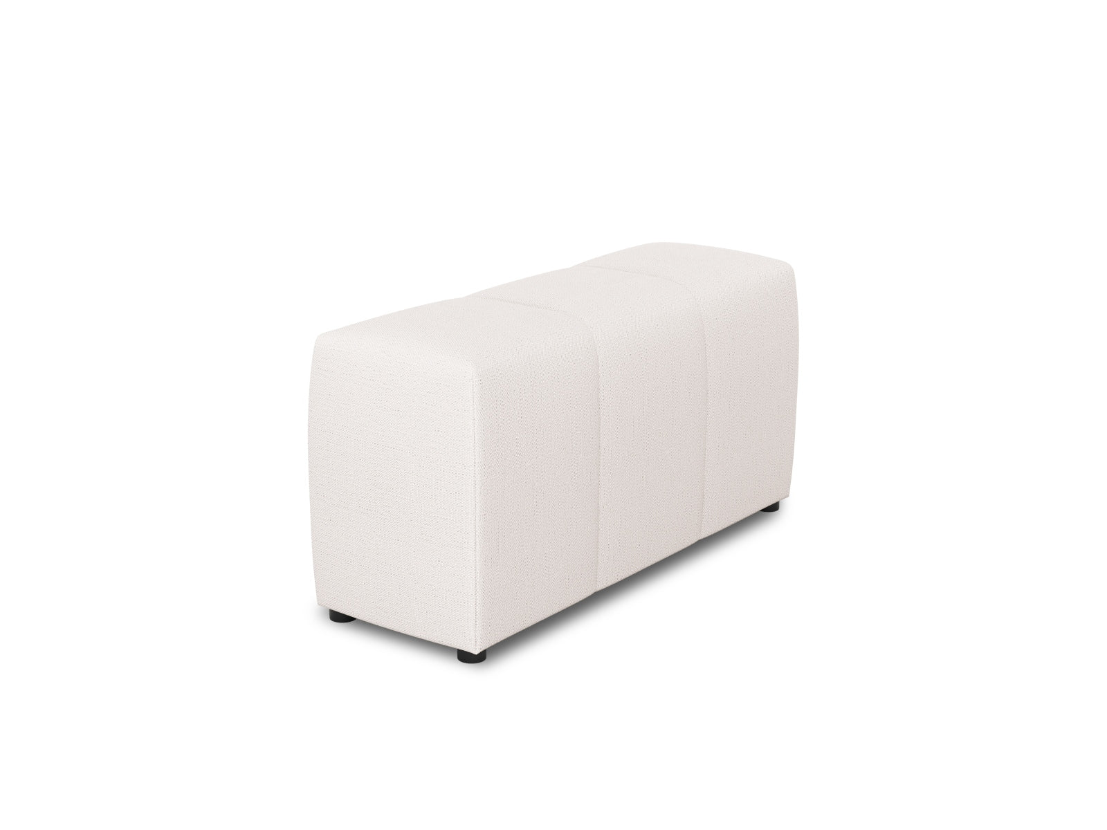 Rome Armrest Module 3  in White präsentiert im Onlineshop von KAQTU Design AG. Modulares Sofa ist von Cosmopolitan Design