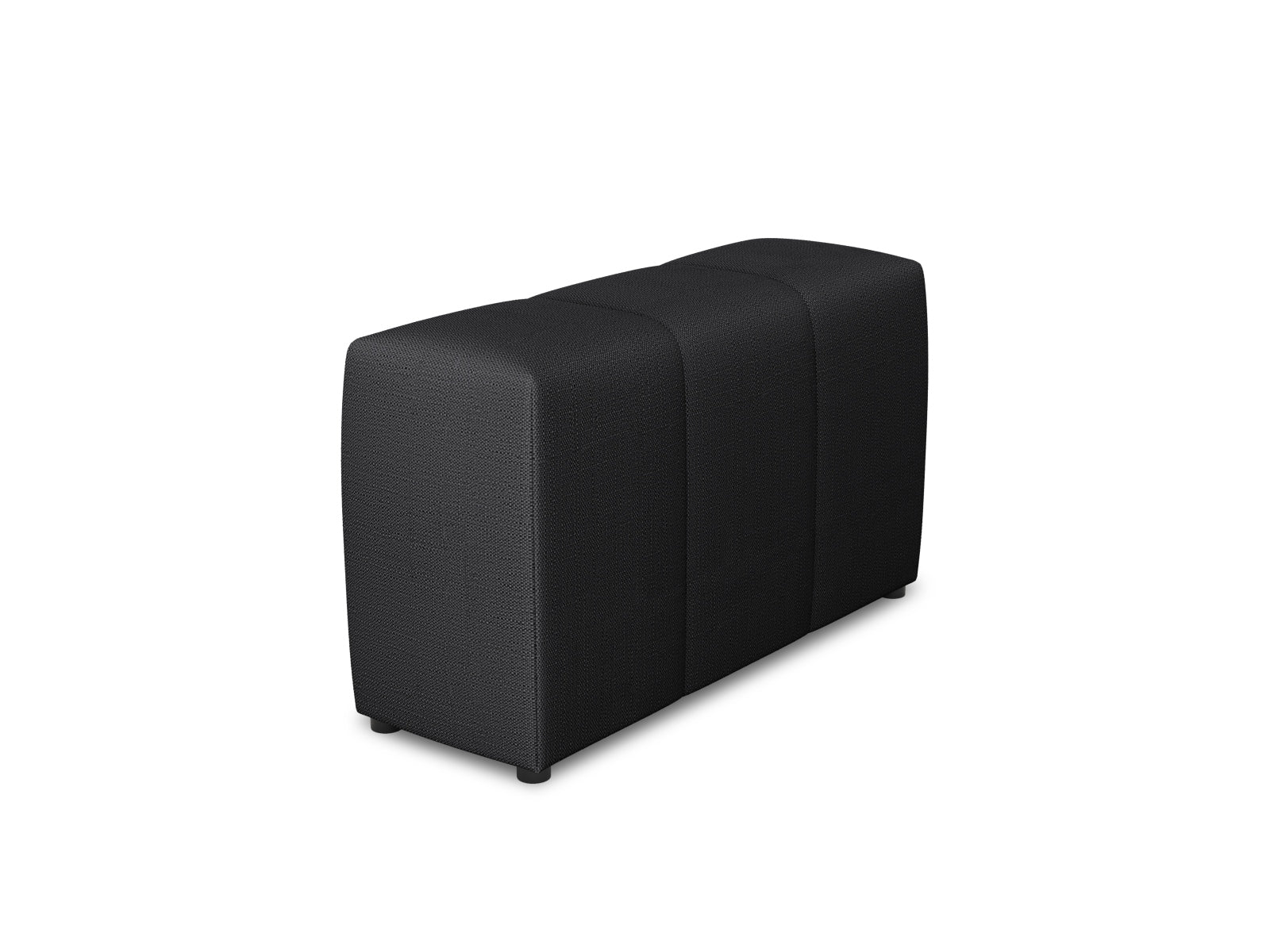 Rome Rücken-Modul 3  in Black präsentiert im Onlineshop von KAQTU Design AG. Modulares Sofa ist von Cosmopolitan Design