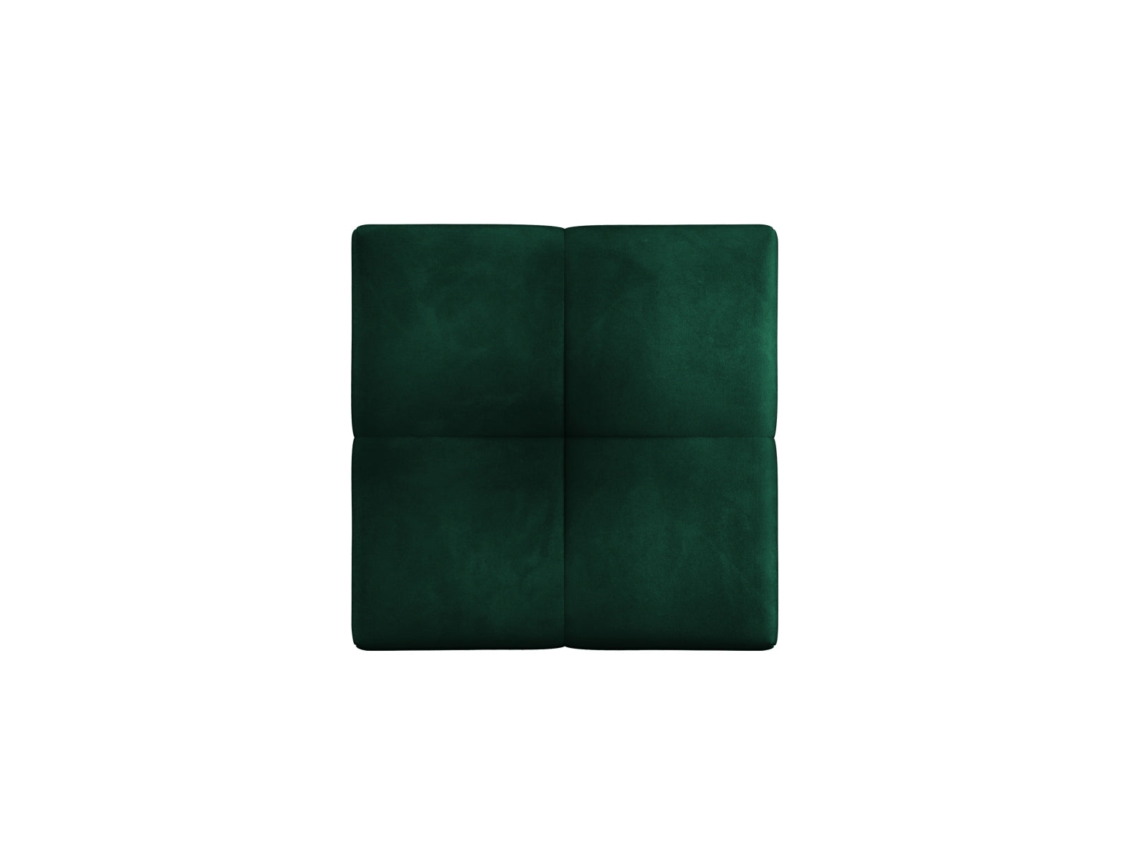 Rome Sitting Module 2x2 1 Sitzer in Bottle Green präsentiert im Onlineshop von KAQTU Design AG. Modulares Sofa ist von Cosmopolitan Design