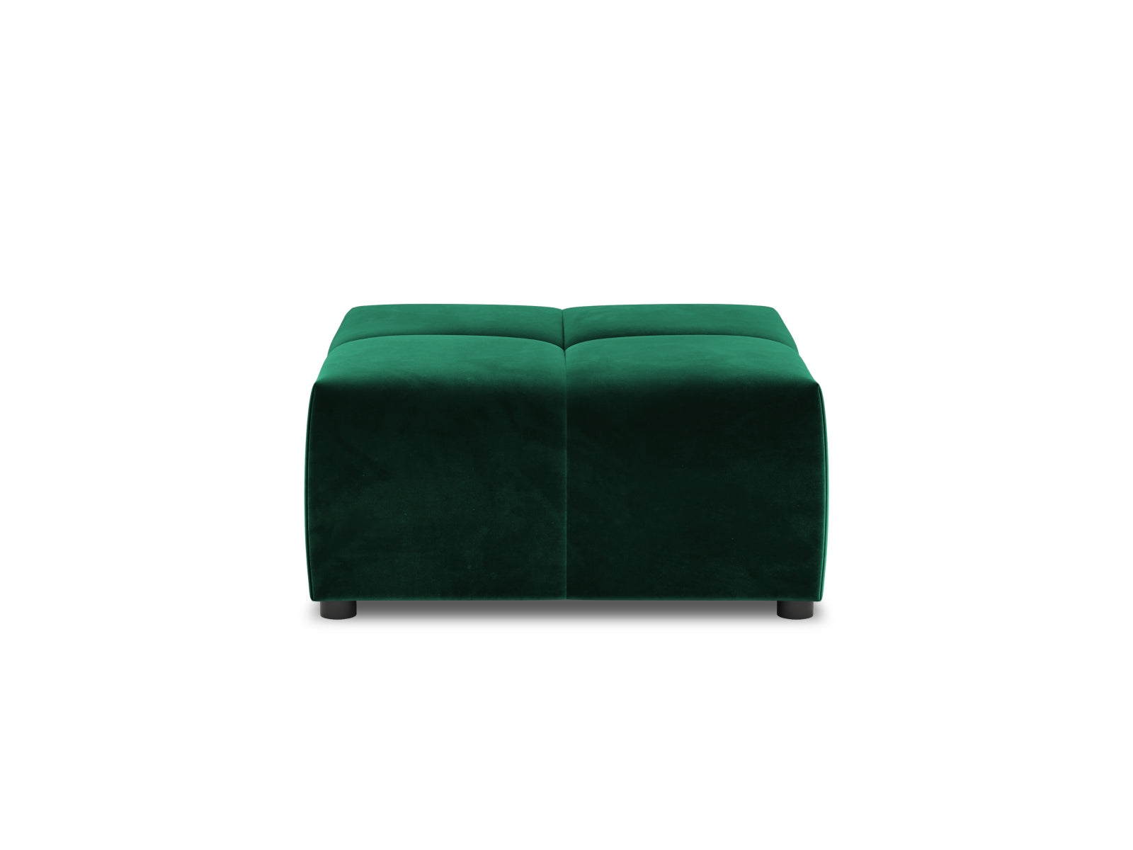 Rome Sitting Module 2x2 1 Sitzer in Bottle Green präsentiert im Onlineshop von KAQTU Design AG. Modulares Sofa ist von Cosmopolitan Design