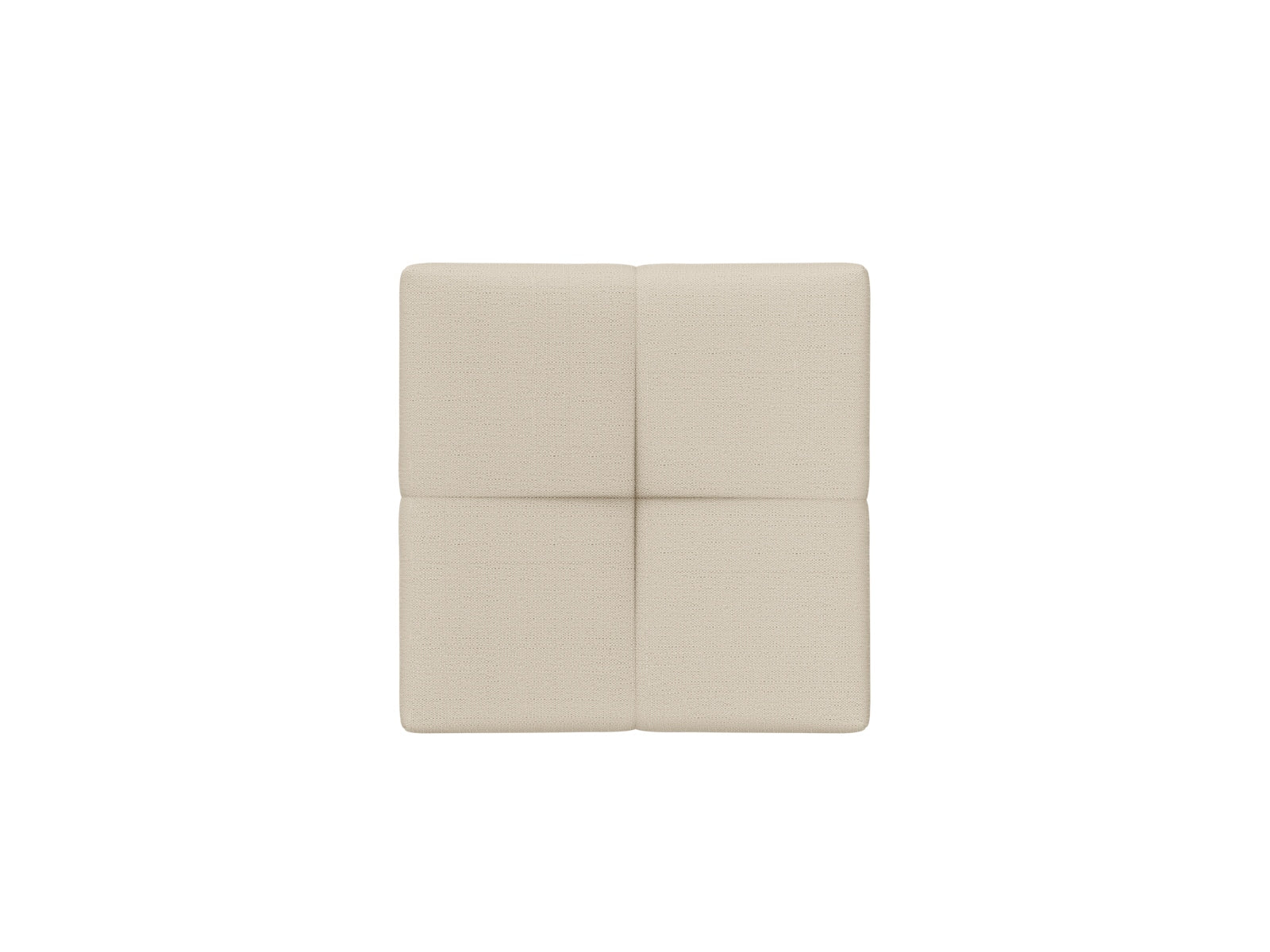 Rome Sitting Module 2x2 1 Sitzer in Beige präsentiert im Onlineshop von KAQTU Design AG. Modulares Sofa ist von Cosmopolitan Design