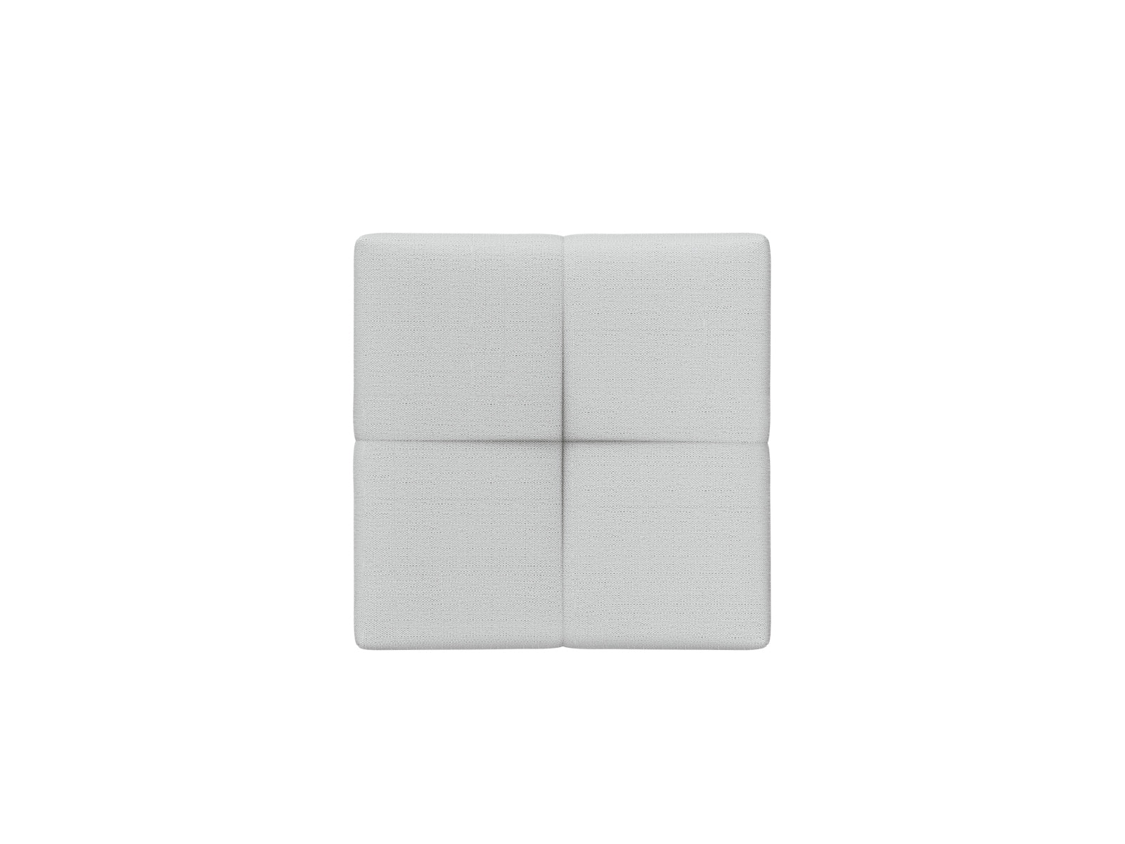 Rome Sitting Module 2x2 1 Sitzer in Light Grey präsentiert im Onlineshop von KAQTU Design AG. Modulares Sofa ist von Cosmopolitan Design