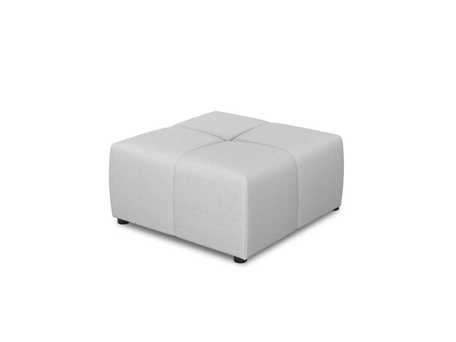 Rome Sitting Module 2x2 1 Sitzer in Light Grey präsentiert im Onlineshop von KAQTU Design AG. Modulares Sofa ist von Cosmopolitan Design