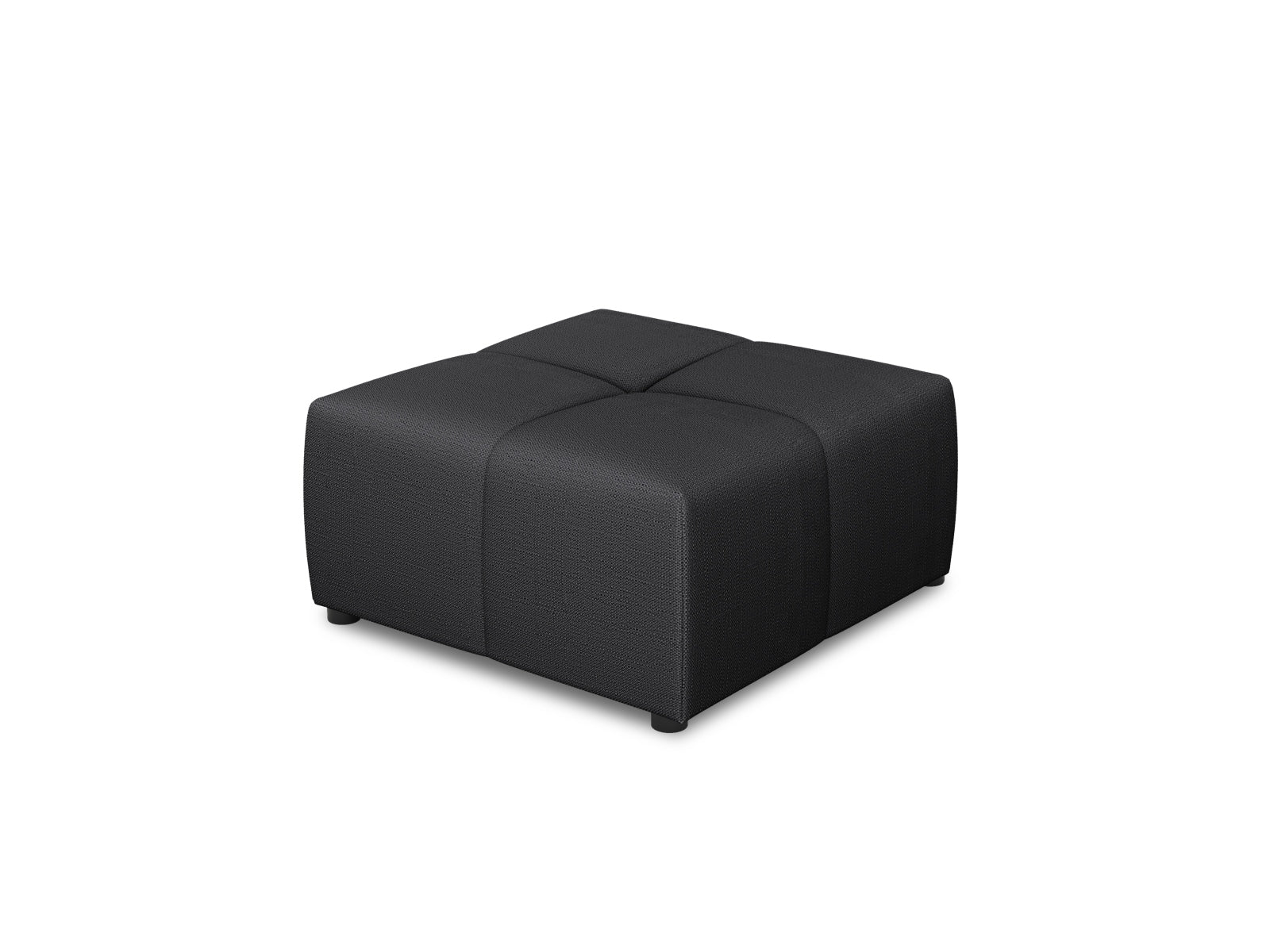 Rome Sitting Module 2x2 1 Sitzer in Black präsentiert im Onlineshop von KAQTU Design AG. Modulares Sofa ist von Cosmopolitan Design