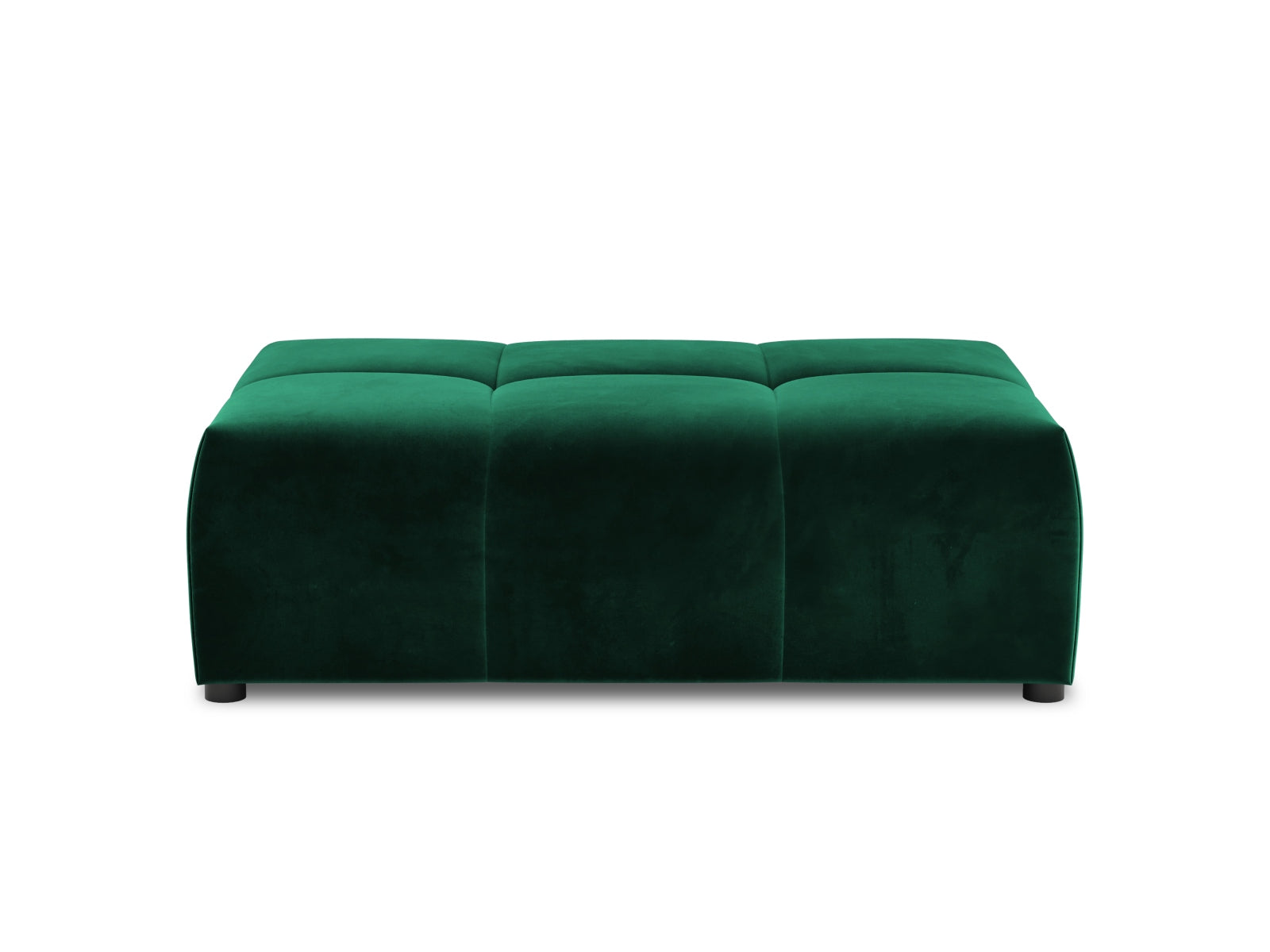 Rome Sitting Module 3x2 1 Sitzer in Bottle Green präsentiert im Onlineshop von KAQTU Design AG. Modulares Sofa ist von Cosmopolitan Design