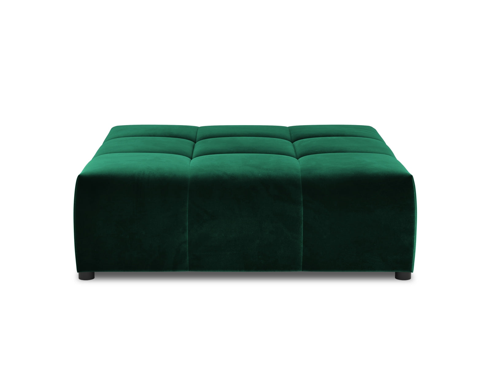 Rome Sitting Module 3x3 1 Sitzer in Bottle Green präsentiert im Onlineshop von KAQTU Design AG. Modulares Sofa ist von Cosmopolitan Design