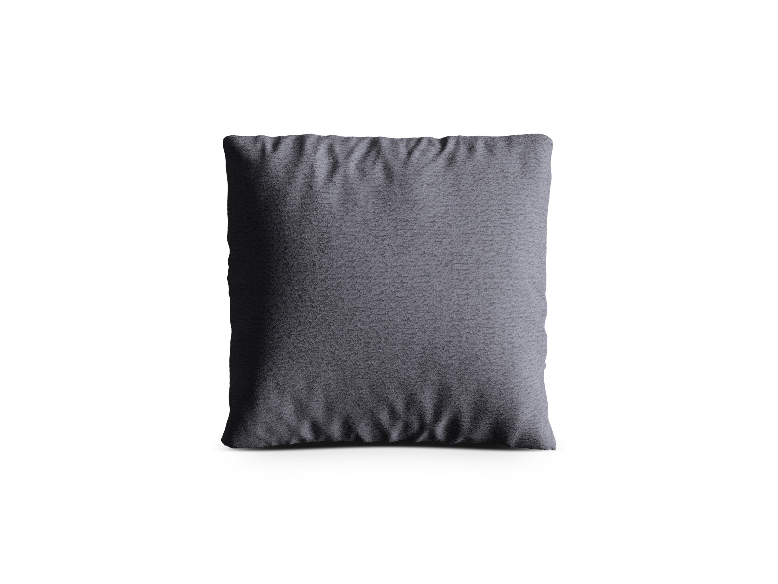 Elegantes Kissen Kemi in Graphit und Koralle, ideal für zeitgemäße Wohnräume. Hochwertige Verarbeitung von Cosmopolitan Design.
