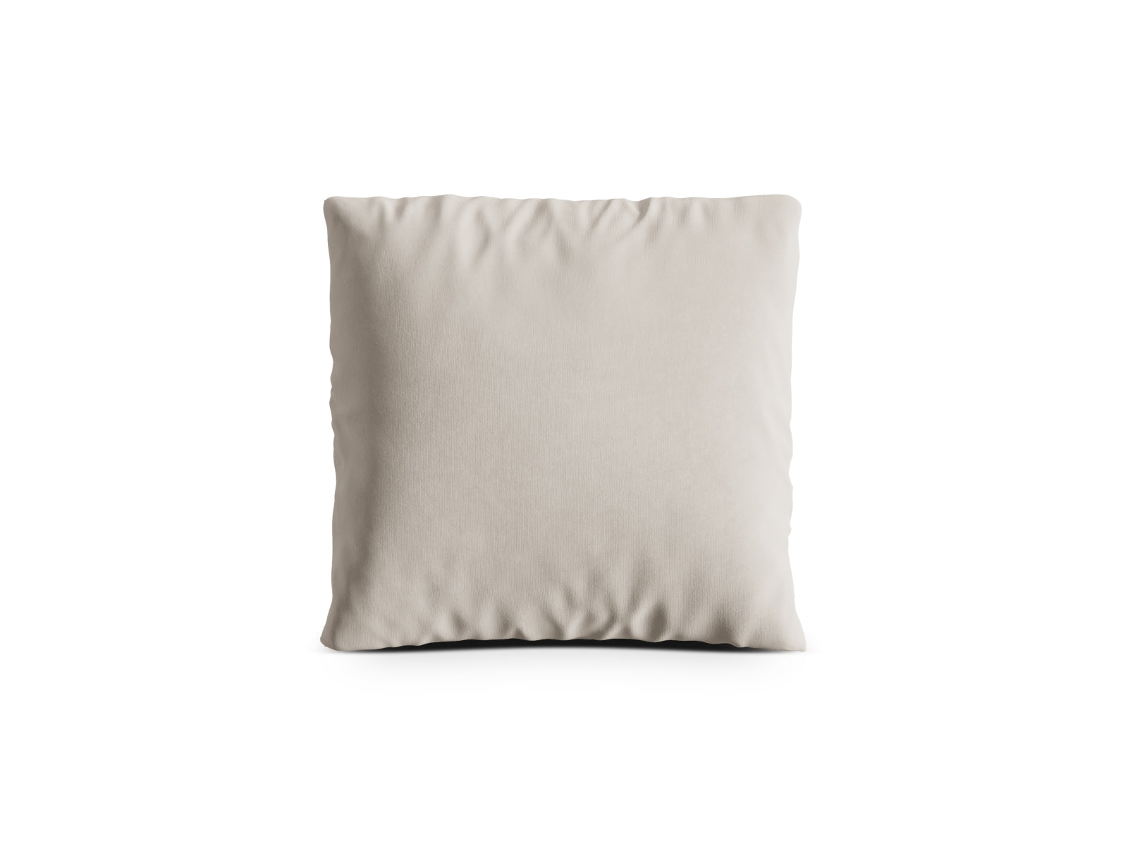 Kemi Velour Pillow  in Beige präsentiert im Onlineshop von KAQTU Design AG. Deko Kissen ist von Cosmopolitan Design