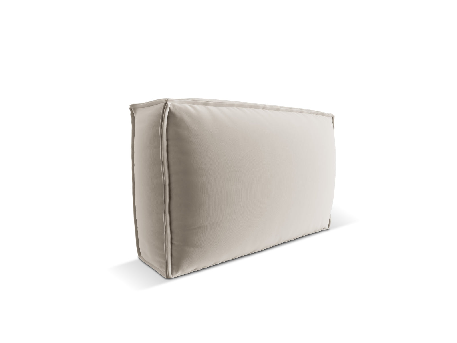 Mackay Velour Pillow  in Ecru präsentiert im Onlineshop von KAQTU Design AG. Deko Kissen ist von Cosmopolitan Design