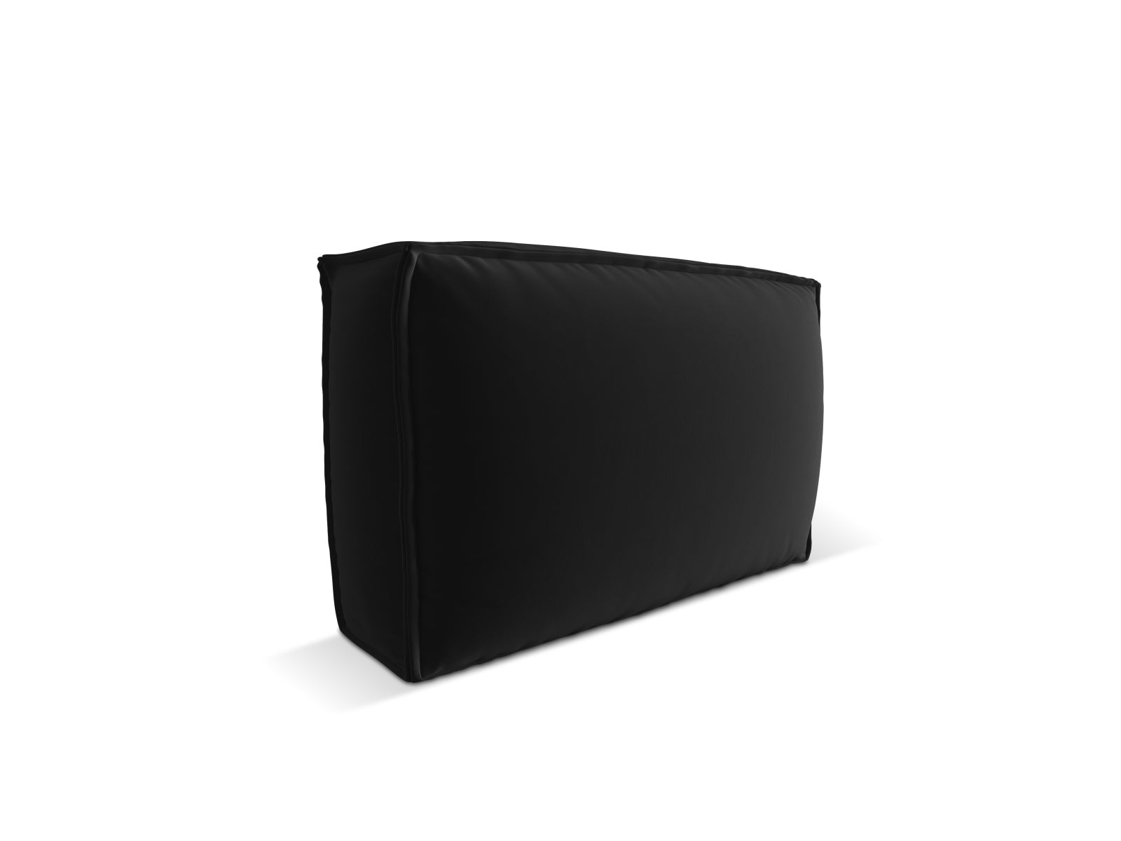 Mackay Velour Pillow  in Black präsentiert im Onlineshop von KAQTU Design AG. Deko Kissen ist von Cosmopolitan Design