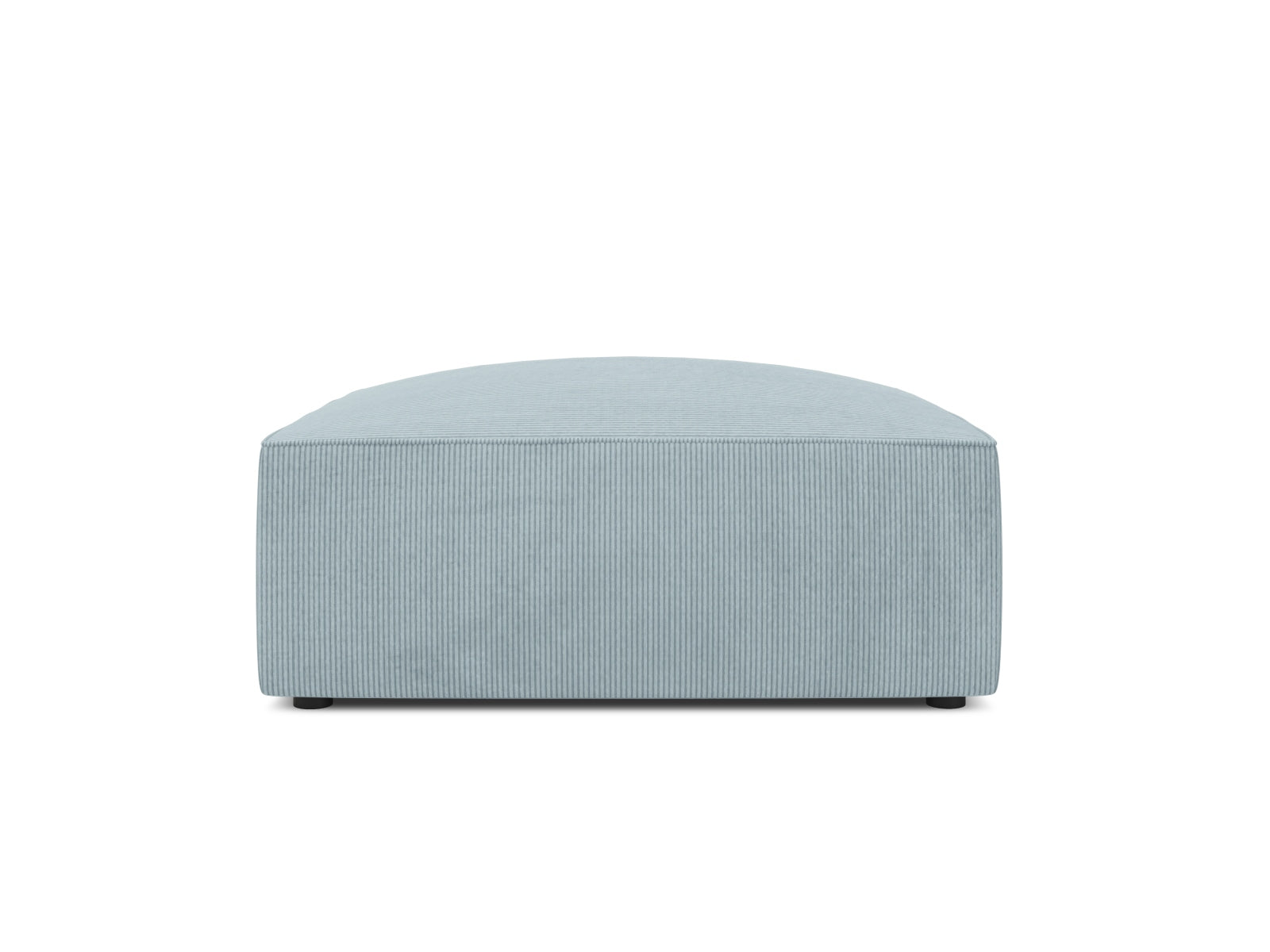 Oslo Pouf 1 Sitzer in Light Blue präsentiert im Onlineshop von KAQTU Design AG. Modulares Sofa ist von Cosmopolitan Design