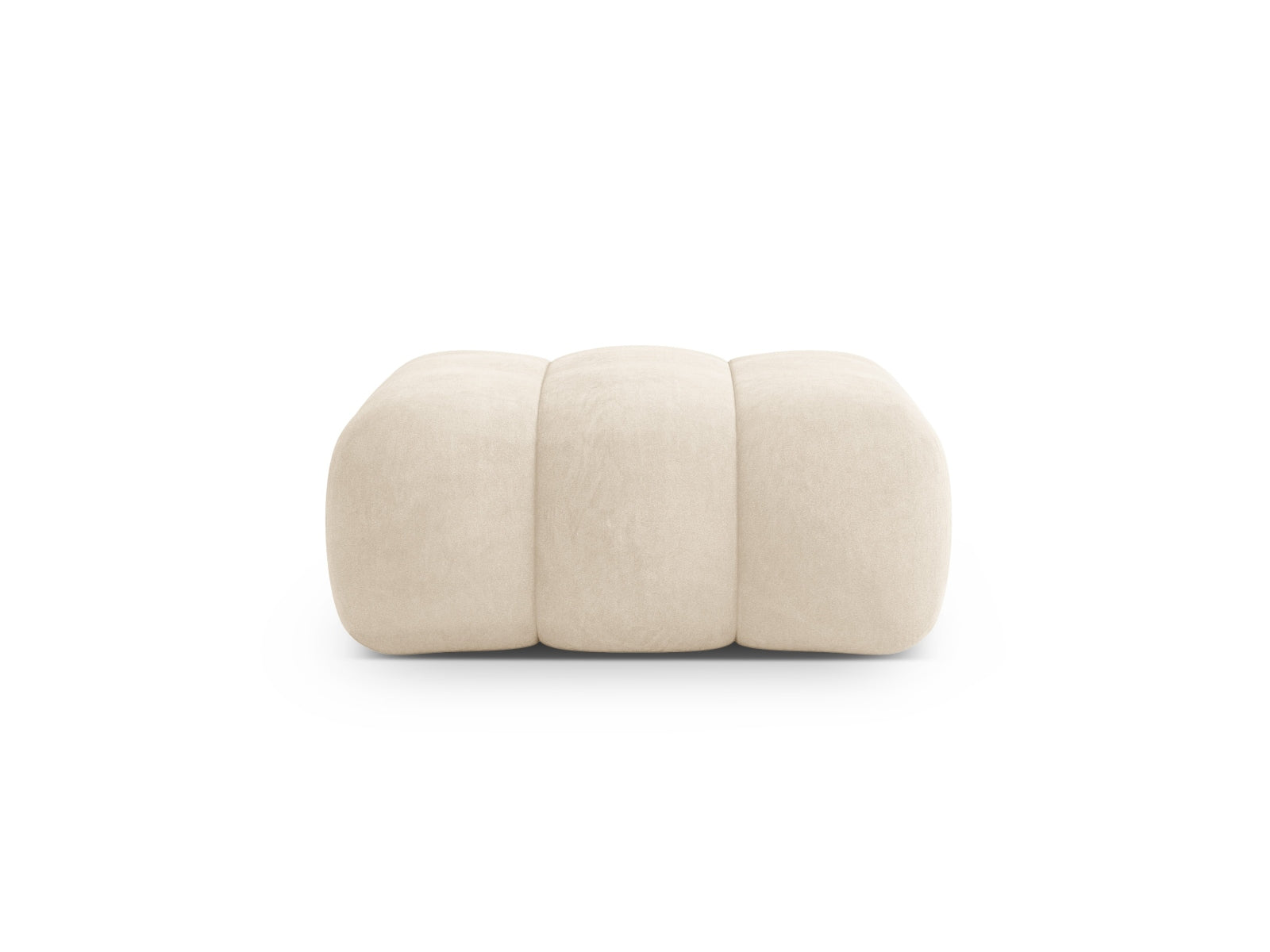 Koge Velour Pouf 1 Sitz 95cm in Light Beige-Vogue präsentiert im Onlineshop von KAQTU Design AG. Pouf ist von Cosmopolitan Design