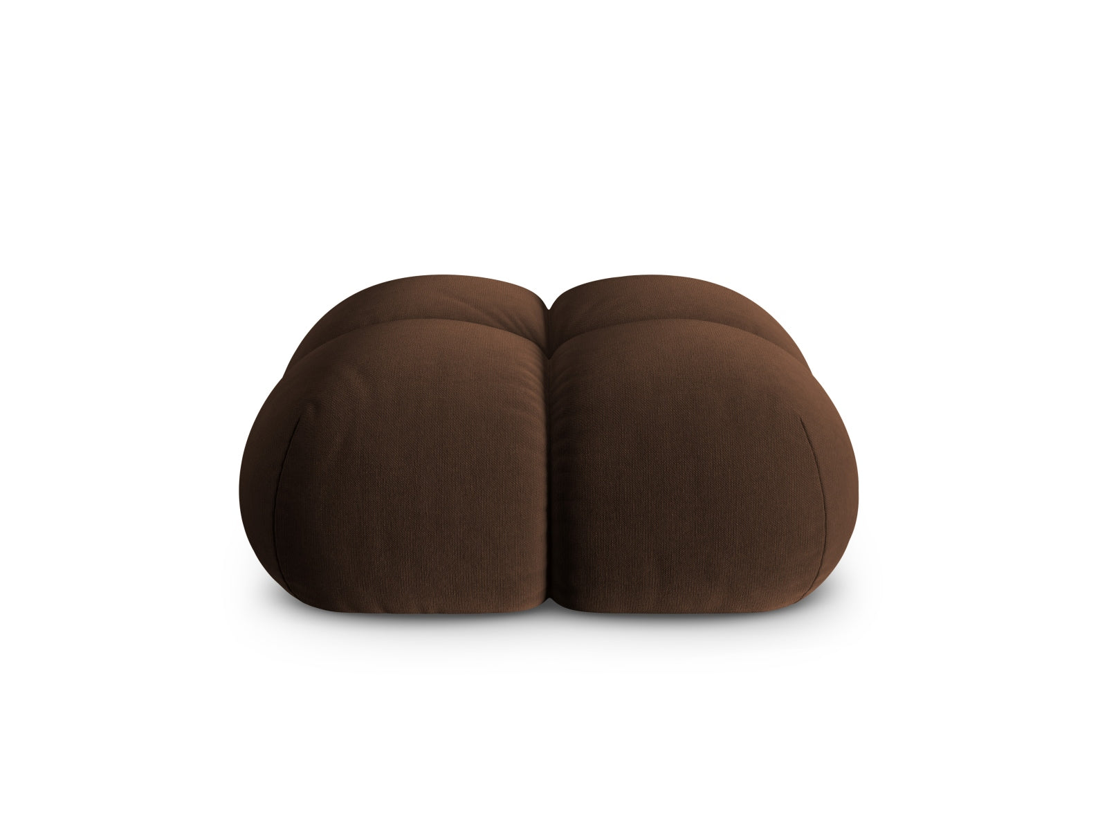 Loretto Velour Pouf 1 Sitz 90cm in Chocolate-Vogue präsentiert im Onlineshop von KAQTU Design AG. Pouf ist von Cosmopolitan Design