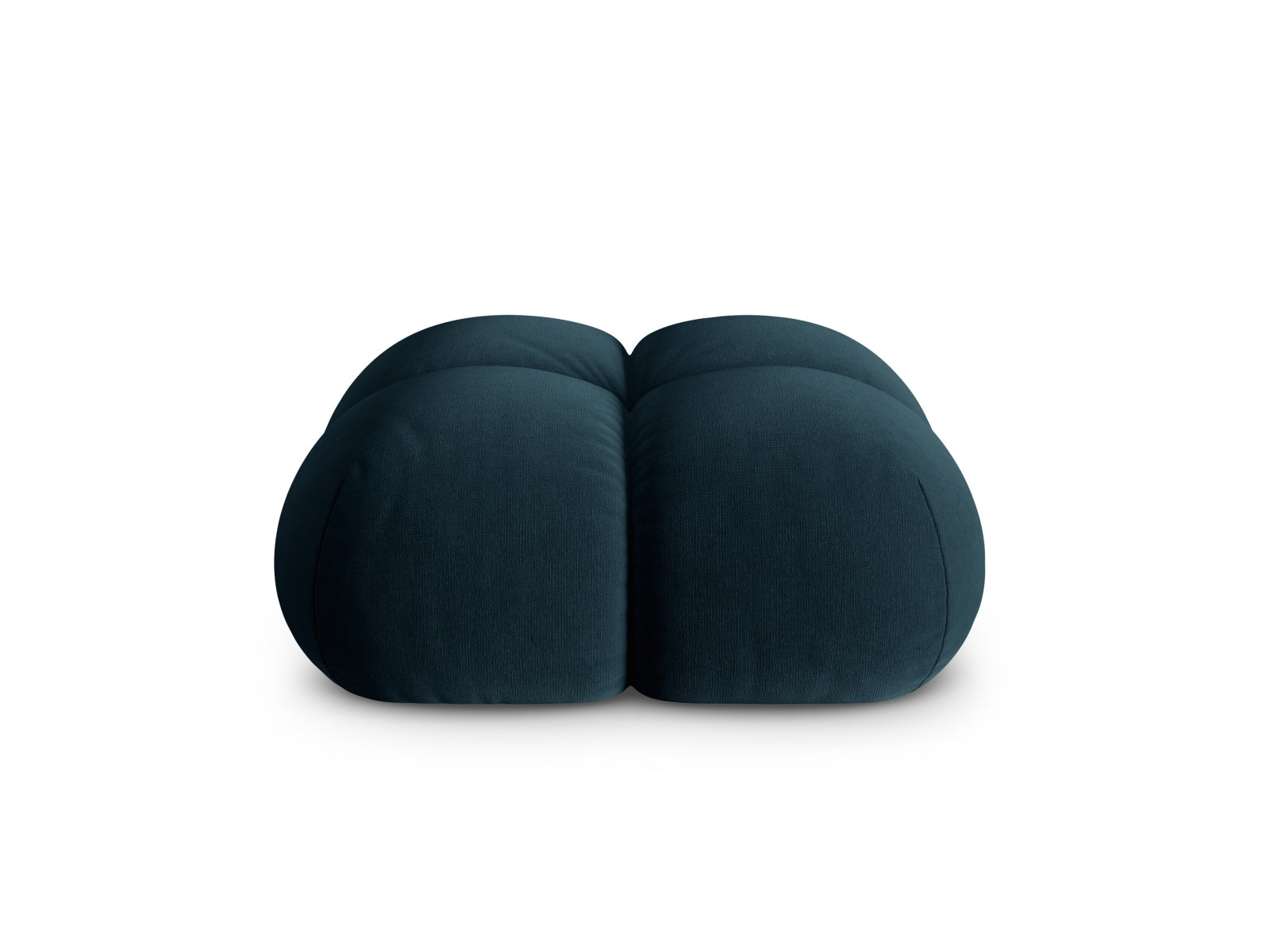 Loretto Velour Pouf 1 Sitz 90cm in Deep Petrol-Vogue präsentiert im Onlineshop von KAQTU Design AG. Pouf ist von Cosmopolitan Design