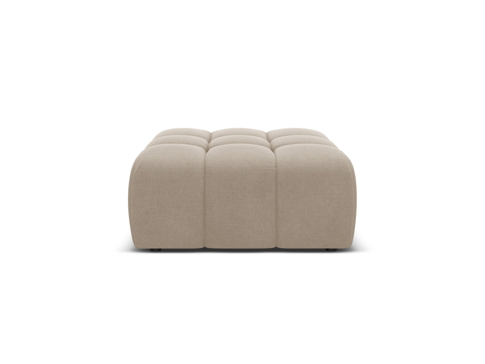 1-Sitzer Pouf Hawaii in Cappuccino-Moly präsentiert im Onlineshop von KAQTU Design AG. Pouf ist von Cosmopolitan Design