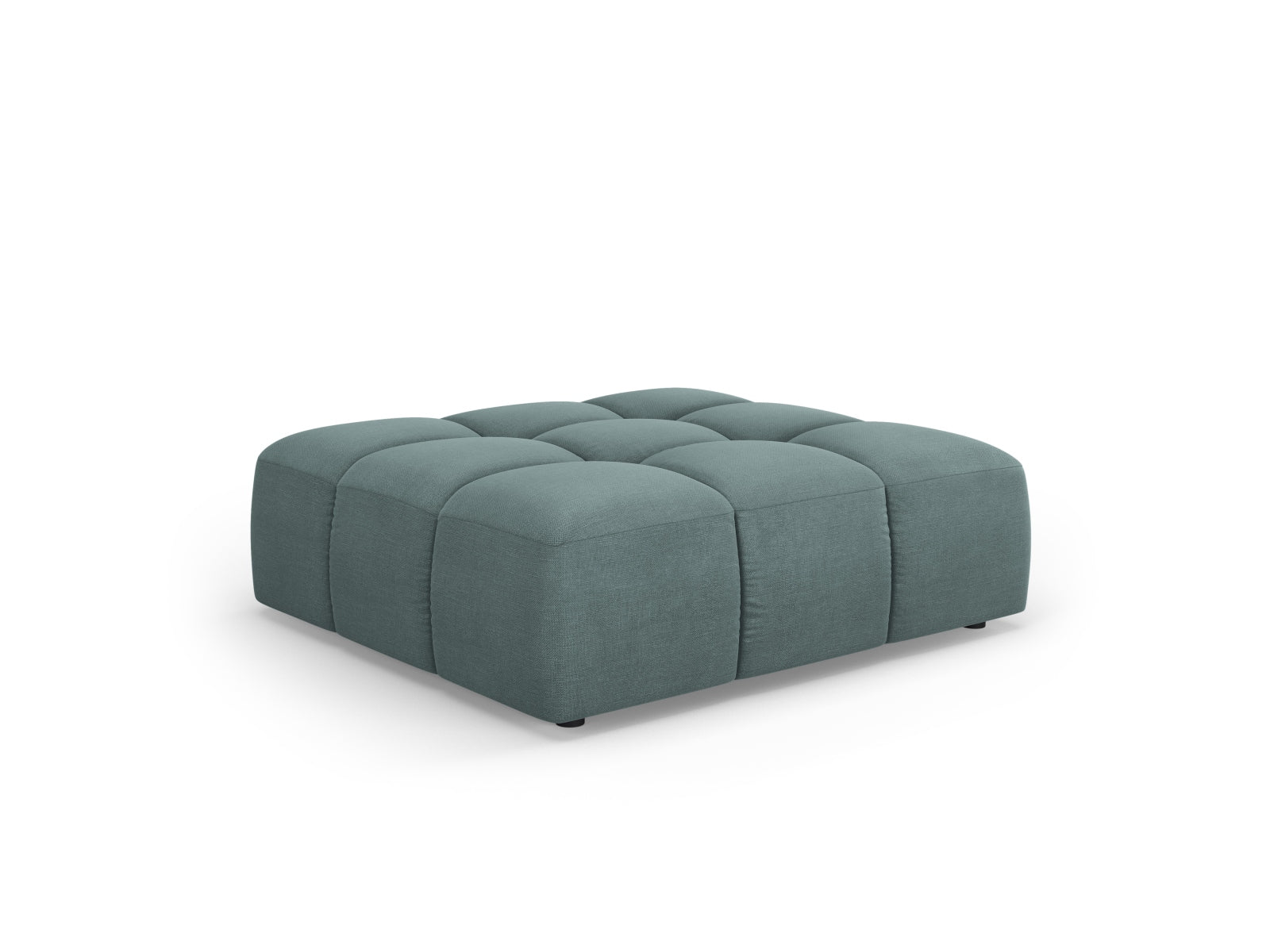 1-Sitzer Pouf Moritz in Sea Green-Rebel präsentiert im Onlineshop von KAQTU Design AG. Pouf ist von Cosmopolitan Design