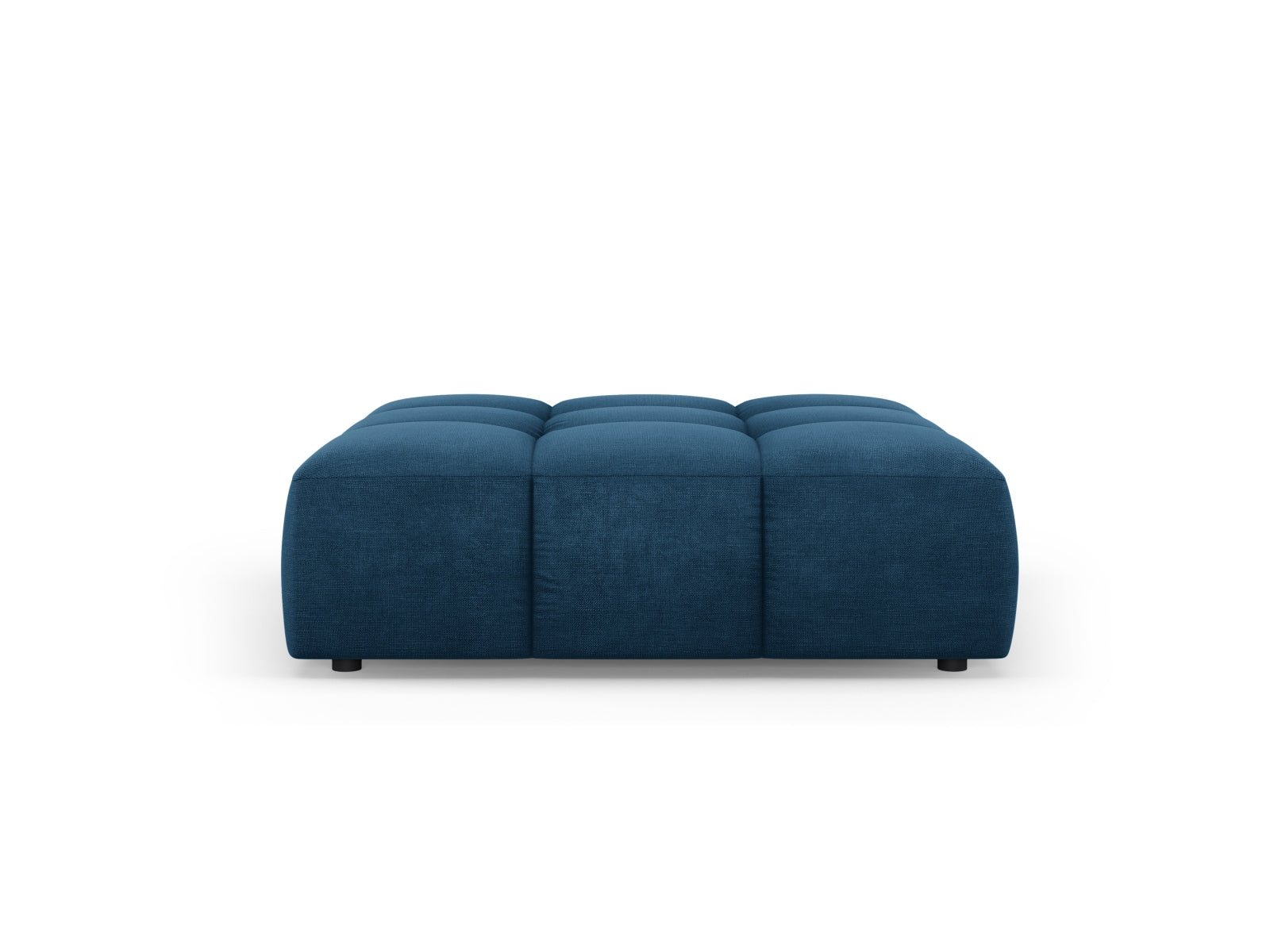 Eleganter 1-Sitzer Pouf Moritz in Royal Blue, ideal für stilvolle Akzente in jedem Raum. Hochwertiges Design von Cosmopolitan.