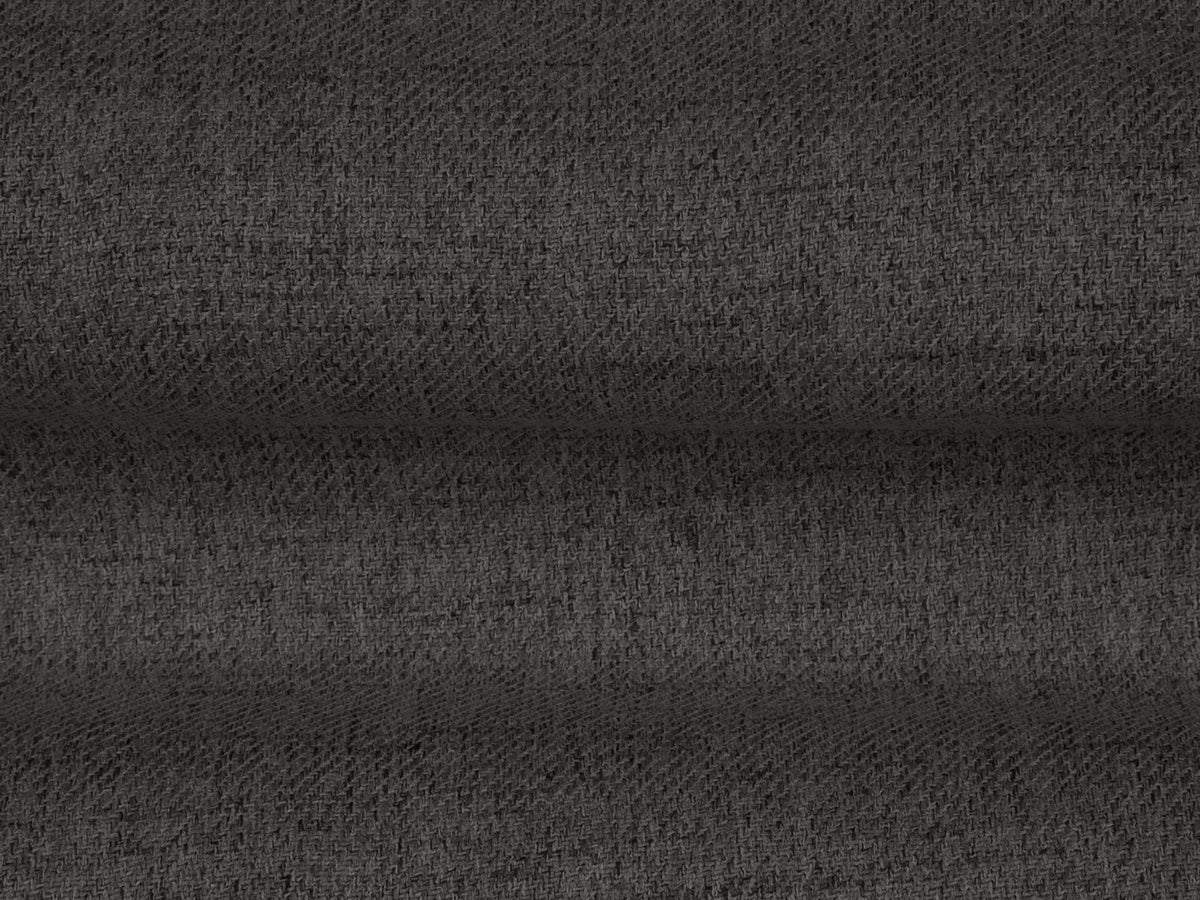 Quadratischer Pouf Bali mit gepolsterter Sitzfläche aus Stoff auf schlanken Metallbeinen