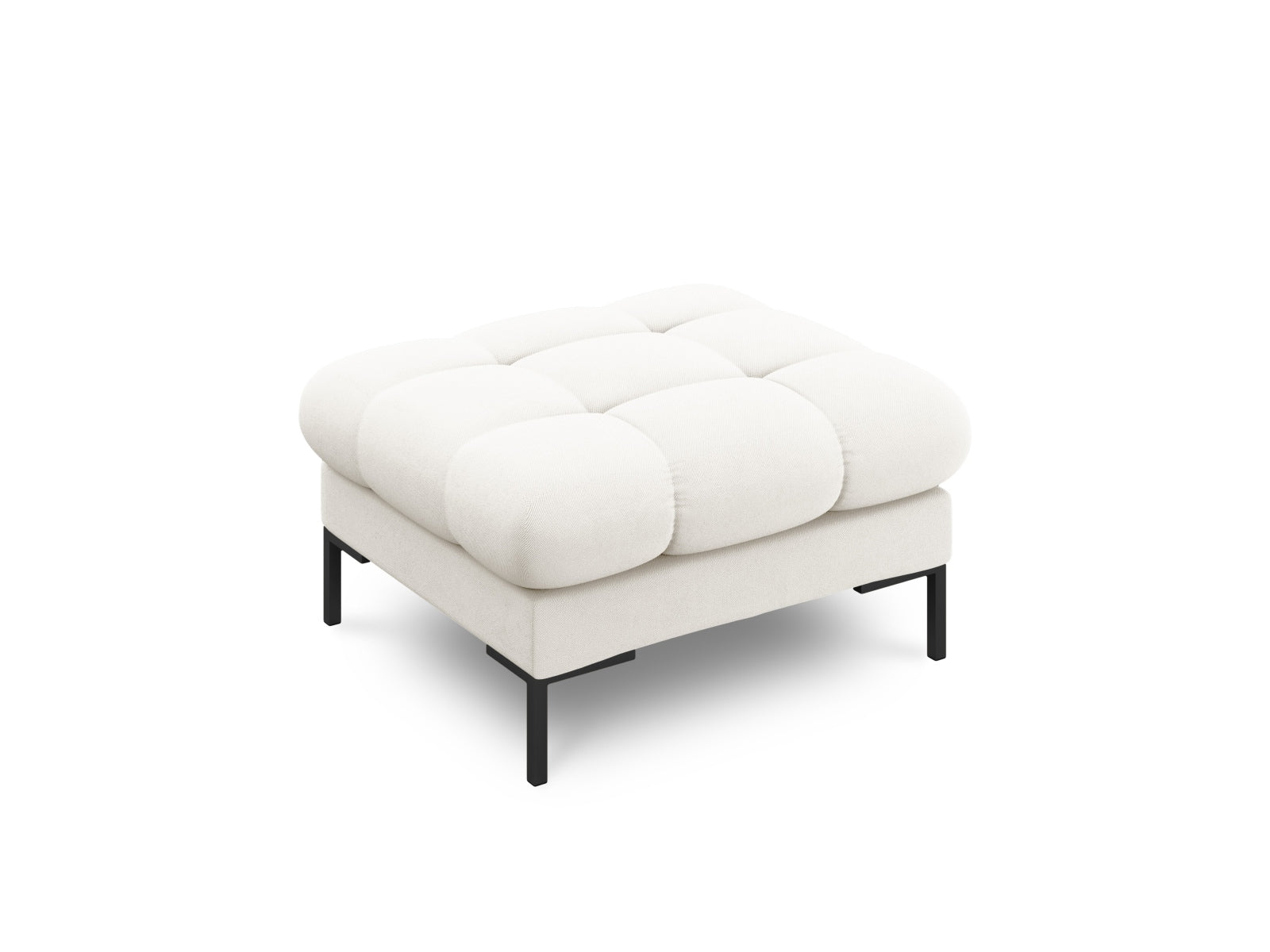 1-Sitzer Pouf Bali in Light Beige-Neve präsentiert im Onlineshop von KAQTU Design AG. Pouf ist von Cosmopolitan Design