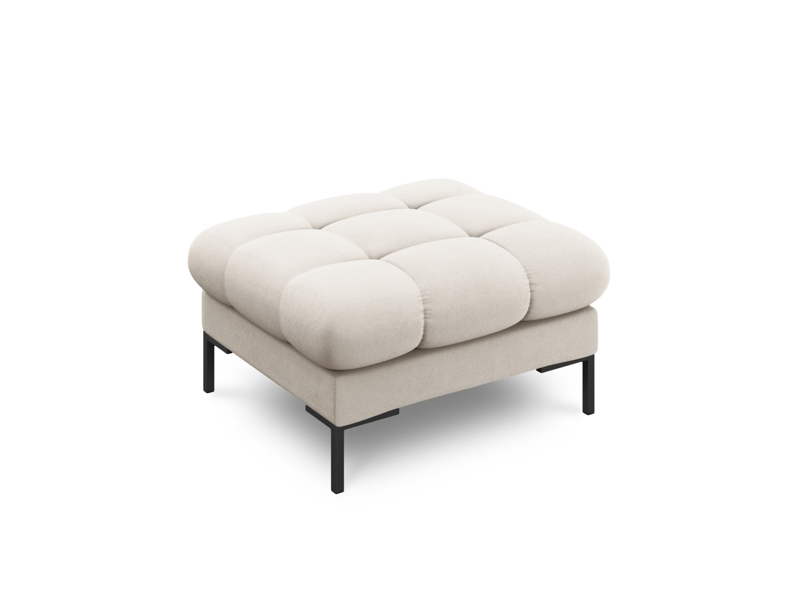 1-Sitzer Pouf Bali in Beige-Neve präsentiert im Onlineshop von KAQTU Design AG. Pouf ist von Cosmopolitan Design