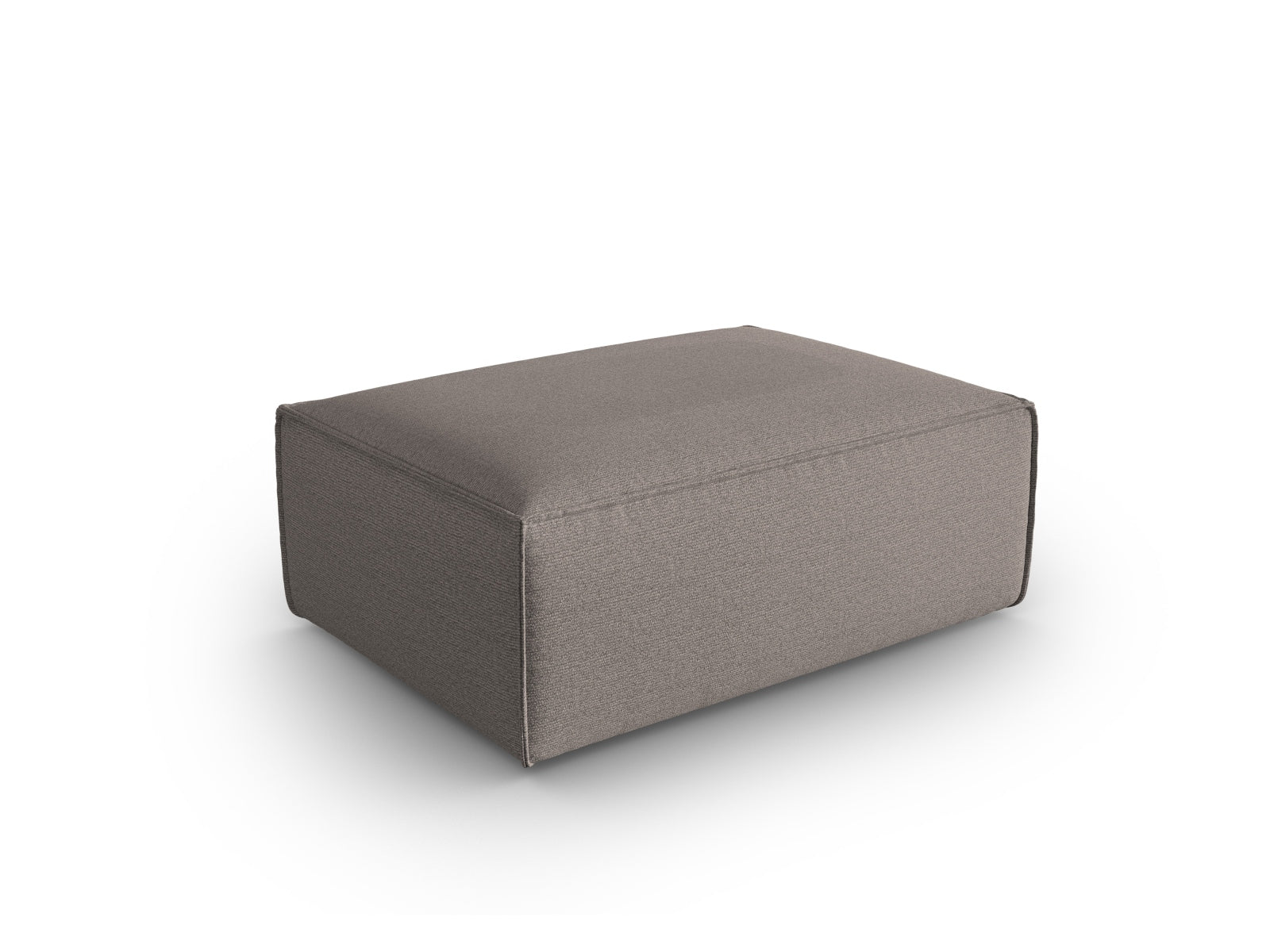Mackay Pouf 1 Sitzer in Cappuccino präsentiert im Onlineshop von KAQTU Design AG. Modulares Sofa ist von Cosmopolitan Design