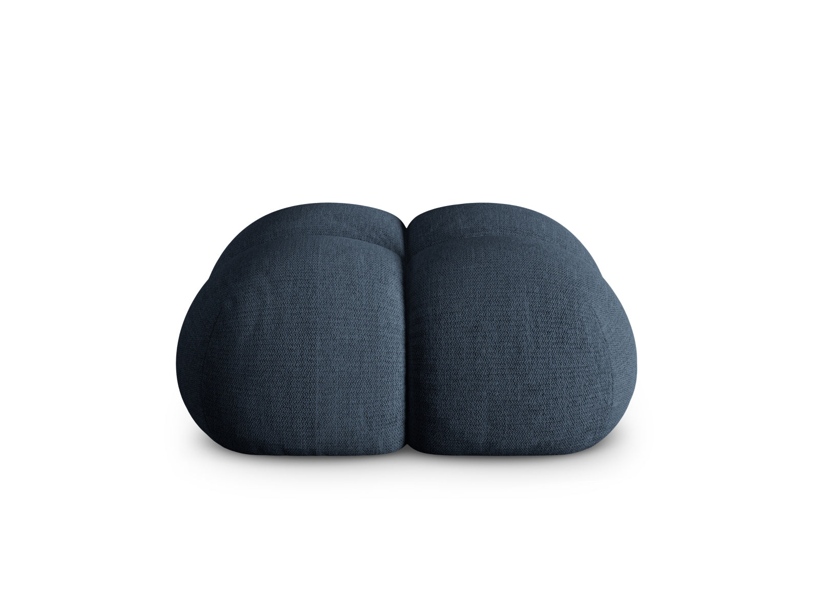 Loretto Pouf 1 Sitz 90cm in Dark Blue-Sorella präsentiert im Onlineshop von KAQTU Design AG. Pouf ist von Cosmopolitan Design