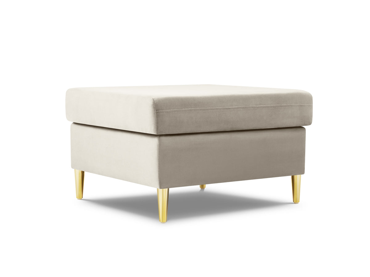 Kyoto Pouf 1 Sitz 70cm in Light Beige-Riviera präsentiert im Onlineshop von KAQTU Design AG. Pouf ist von Cosmopolitan Design