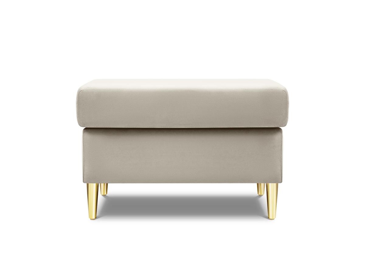 Kyoto Pouf 1 Sitz 70cm in Light Beige-Riviera präsentiert im Onlineshop von KAQTU Design AG. Pouf ist von Cosmopolitan Design