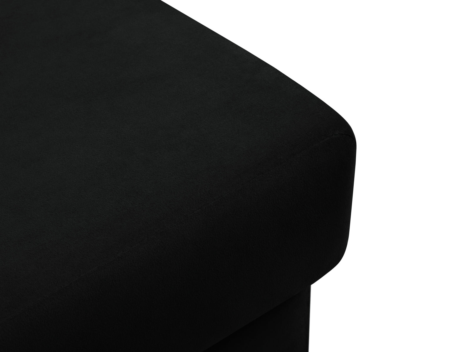 Eleganter Kyoto Velour Pouf 70cm von Cosmopolitan Design – vielseitig einsetzbar, pflegeleicht und ein echter Blickfang für Ihr Zuhause!