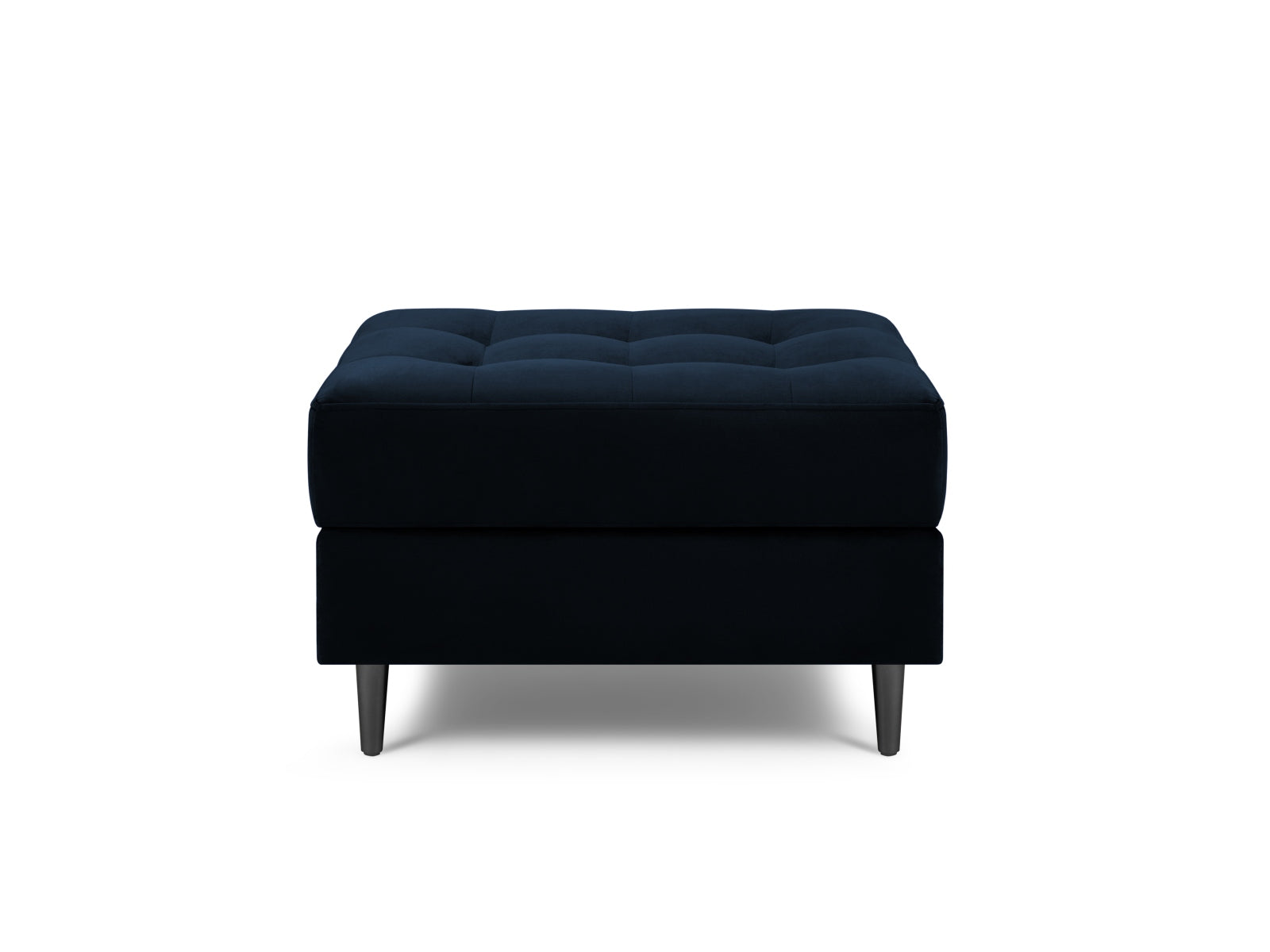 Stylischer 1-Sitzer Pouf Aspen in Royal Blue, perfekt für gemütliche Stunden und als Blickfang in jedem Raum. Hochwertige Verarbeitung und zeitgemäße Ästhetik.