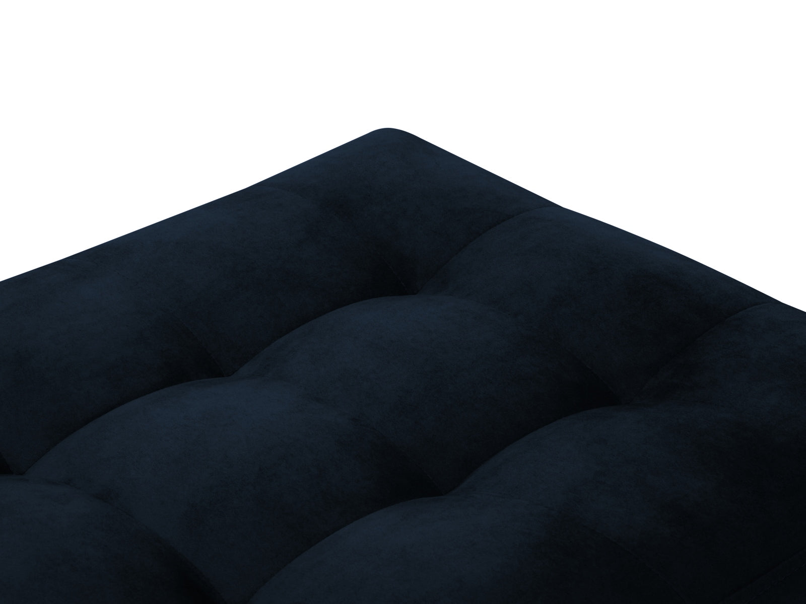 Eleganter 1-Sitzer Pouf Aspen in Royal Blue, ideal für stilvolle Akzente und entspannte Momente in Ihrem Zuhause. Hochwertig und modern.