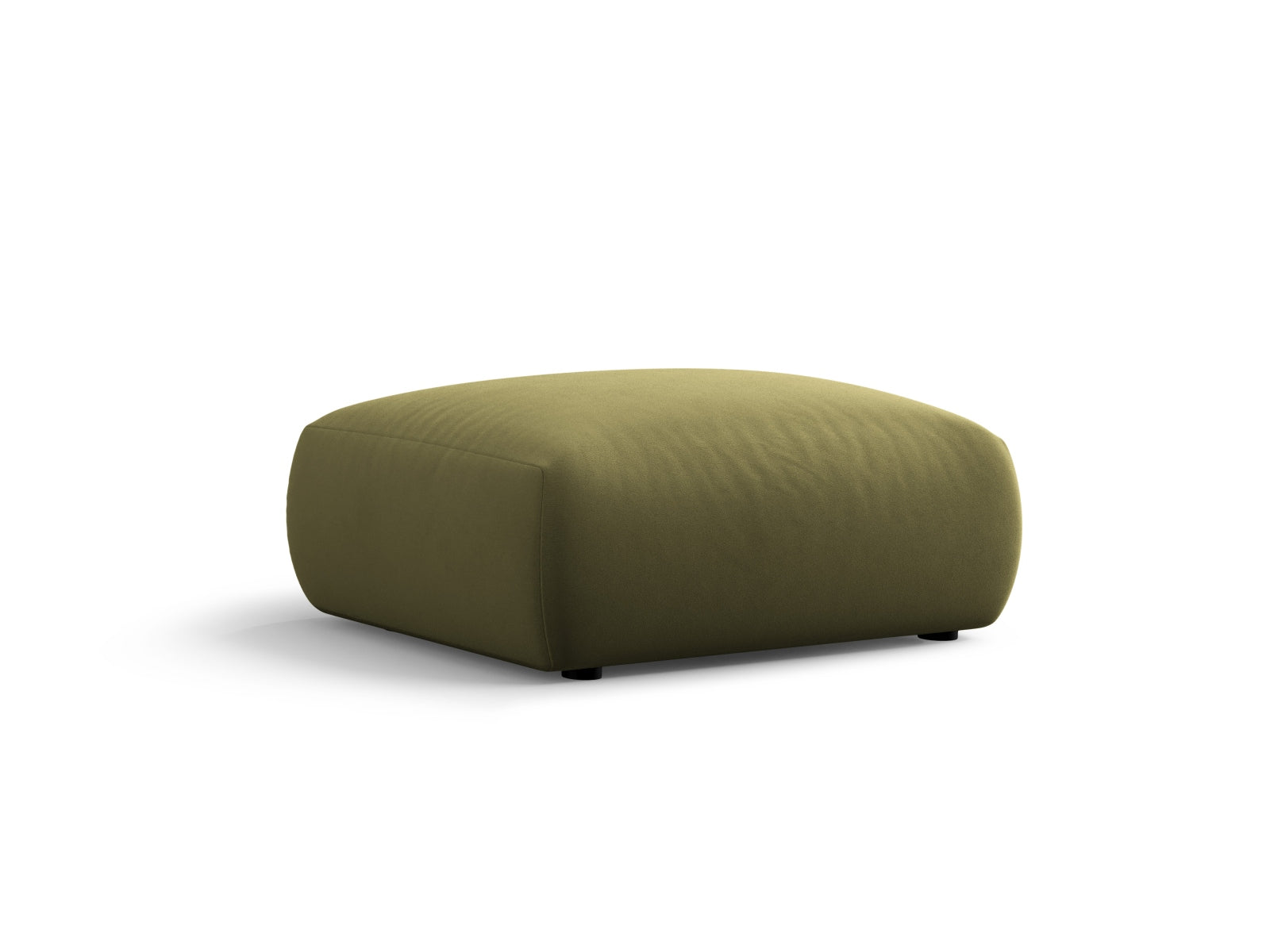 1-Sitzer Pouf Matera in Green-Salvador präsentiert im Onlineshop von KAQTU Design AG. Pouf ist von Cosmopolitan Design