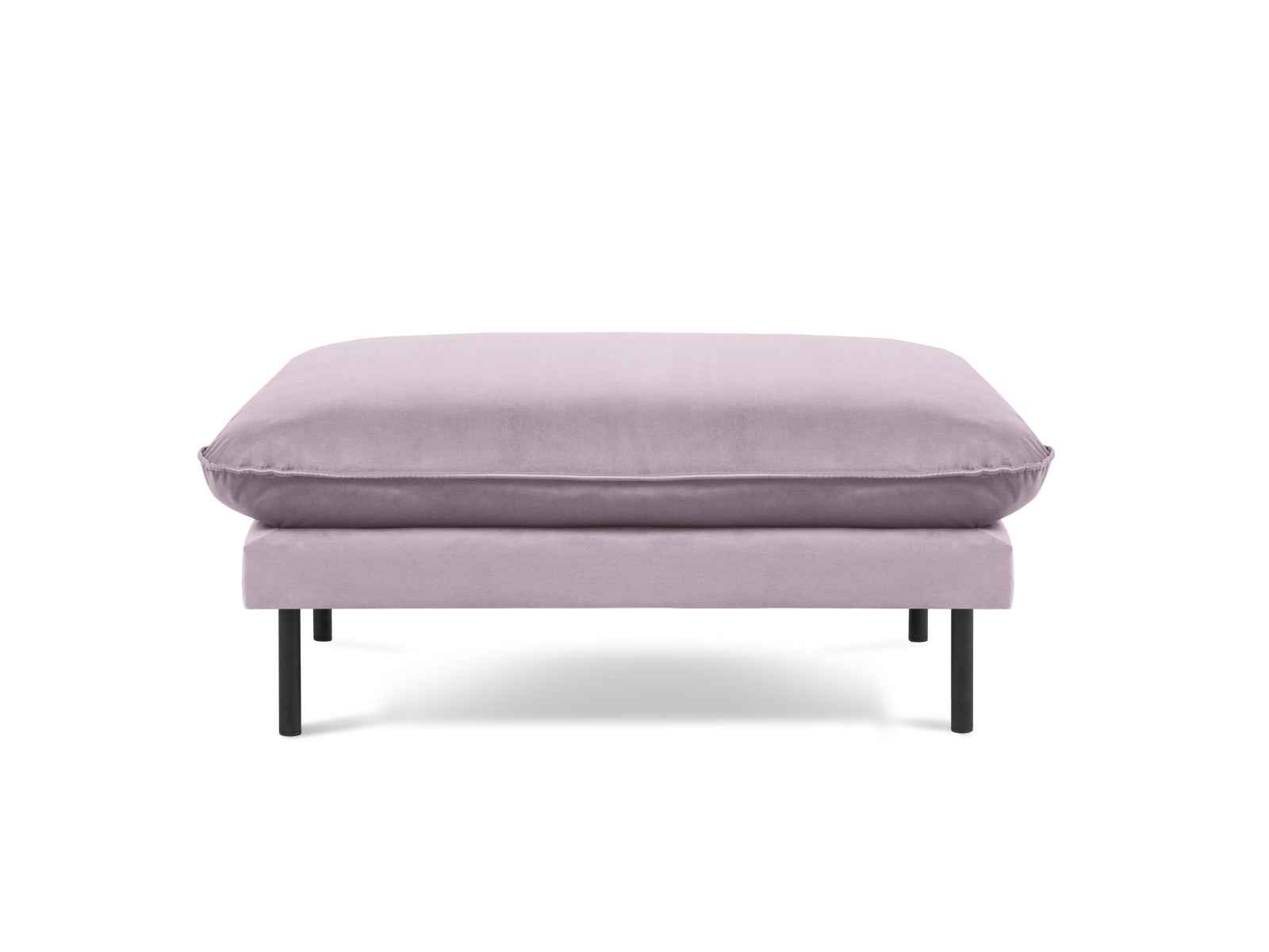 Eleganter Vienna Velour Pouf 80cm von Cosmopolitan Design – vielseitig, stilvoll und bequem. Ideal für jedes Zuhause!