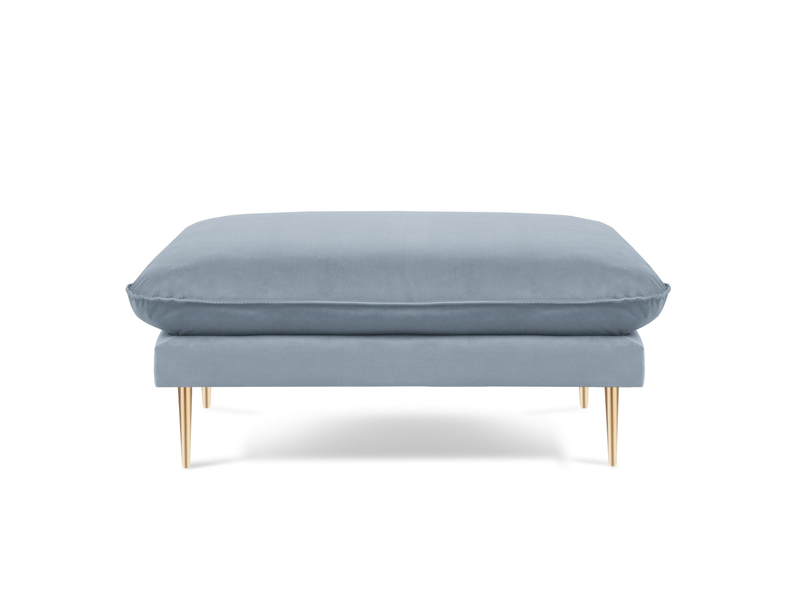 Eleganter Vienna Velour Pouf 80cm von Cosmopolitan Design in verschiedenen Farben. Vielseitig einsetzbar als Sitzgelegenheit oder Dekoration.
