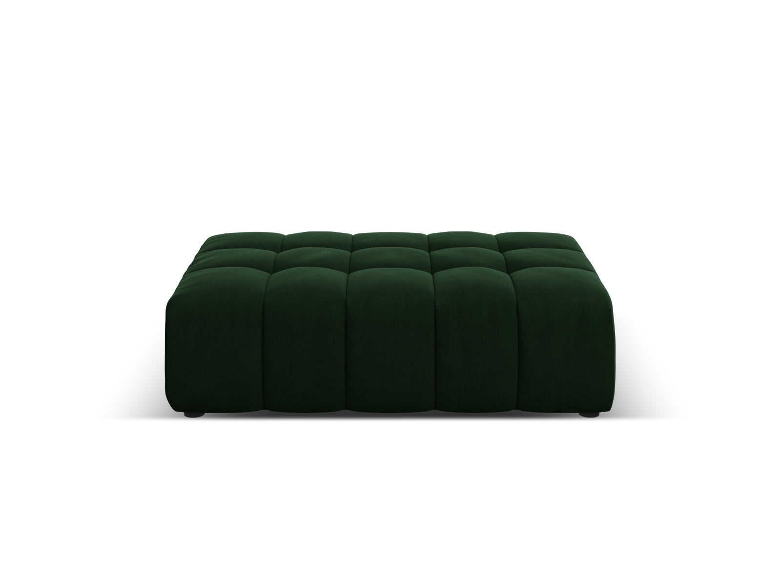 Chicago Velour Pouf 1 Sitz 80cm in Bottle Green-Bluvel präsentiert im Onlineshop von KAQTU Design AG. Pouf ist von Cosmopolitan Design