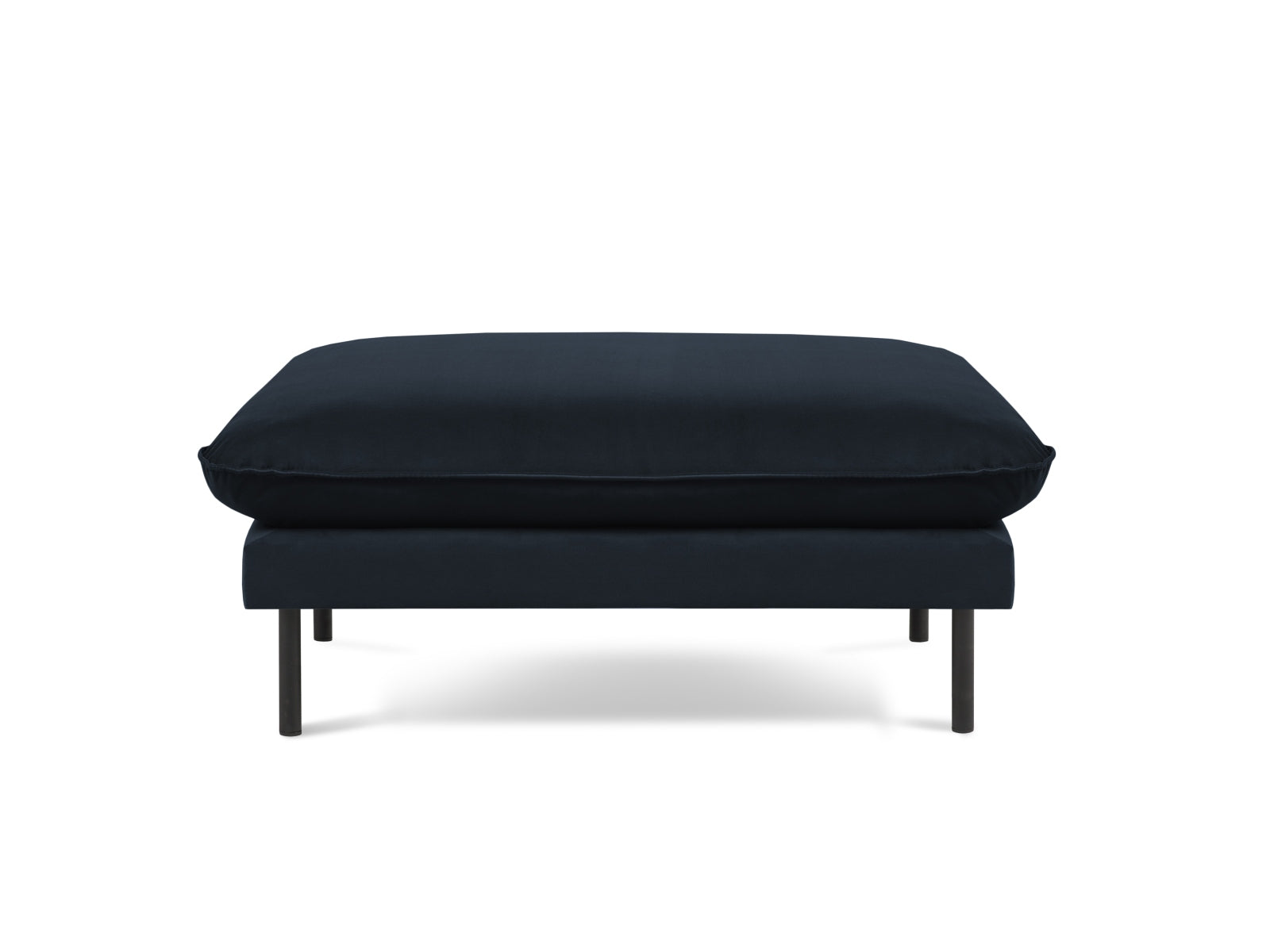 Eleganter Vienna Velour Pouf 80cm von Cosmopolitan Design – vielseitig, stilvoll und bequem. Ideal für jedes Zuhause!